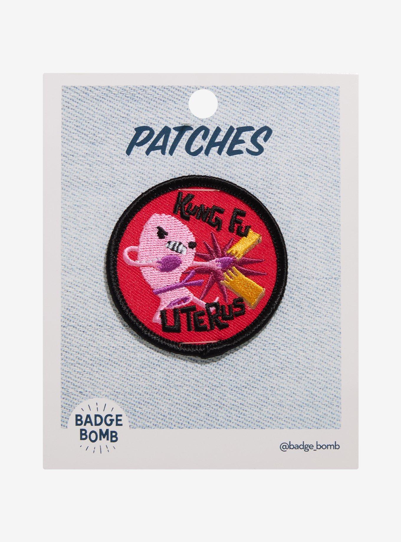 Badge Bomb Kung Fu Uterus Patch, , alternate