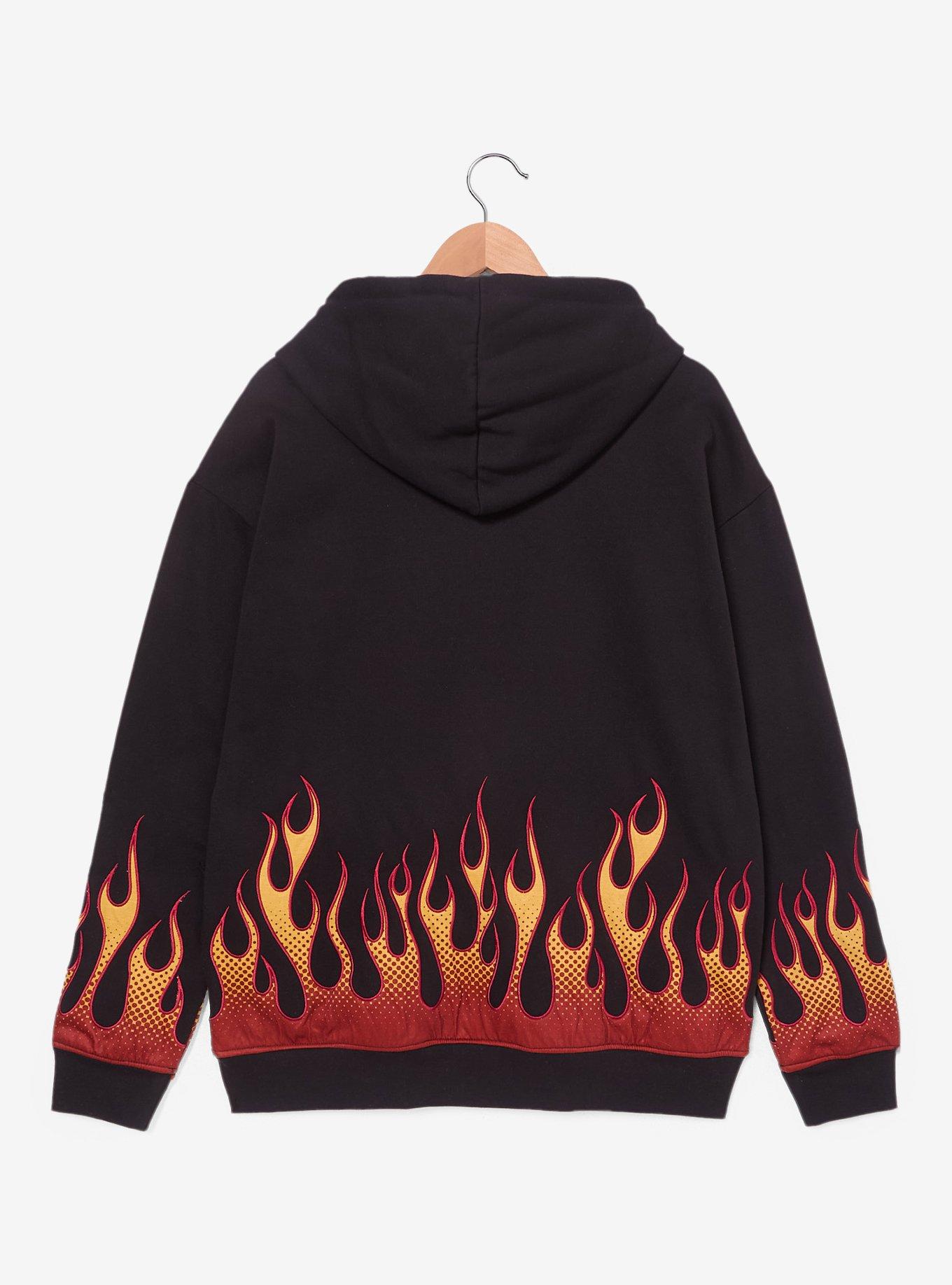 Mortal Kombat Flame Hoodie - BoxLunch Exclusive, , hi-res