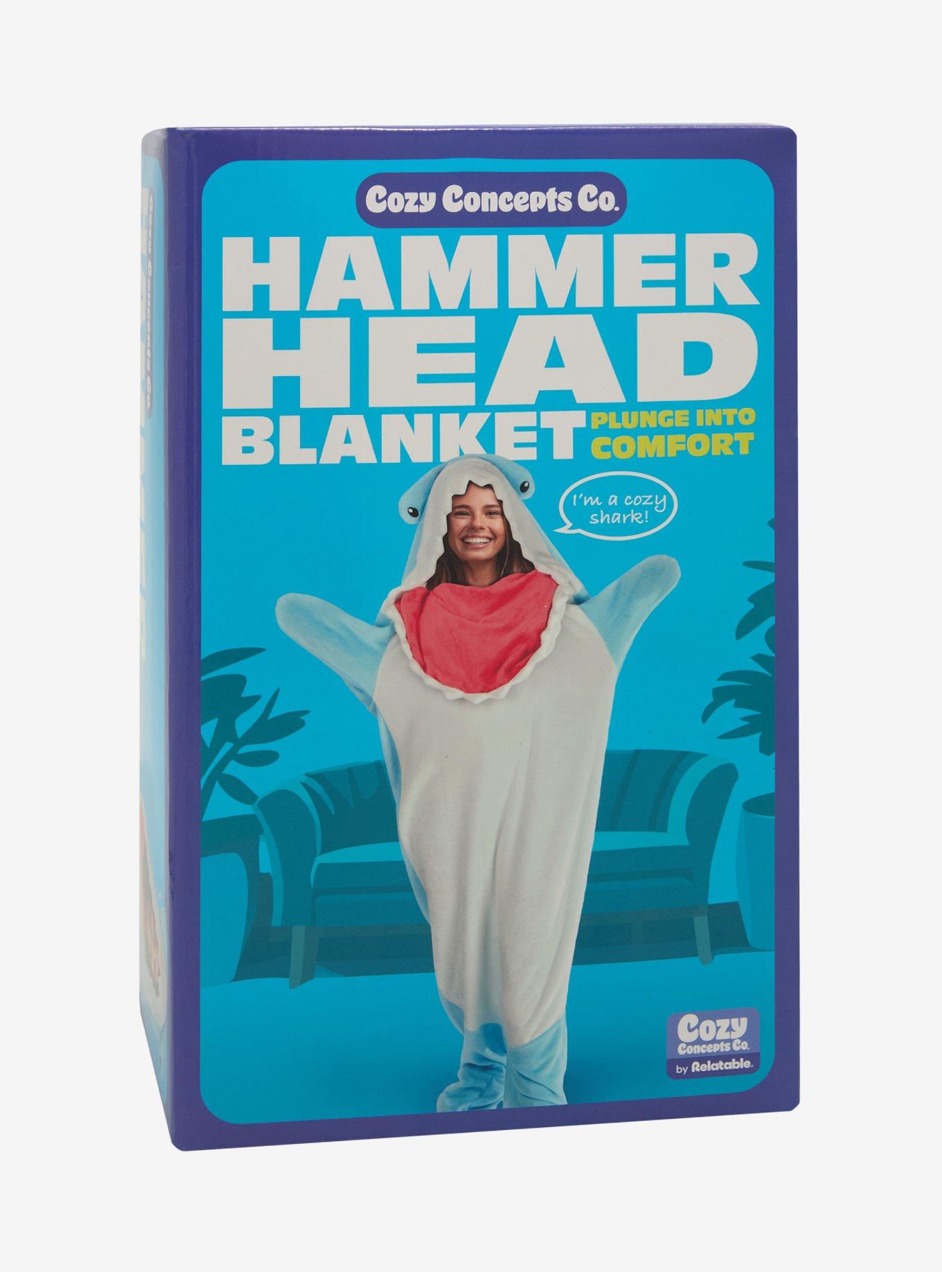 Cozy Concepts Hammerhead Shark Wearable Blanket, , alternate