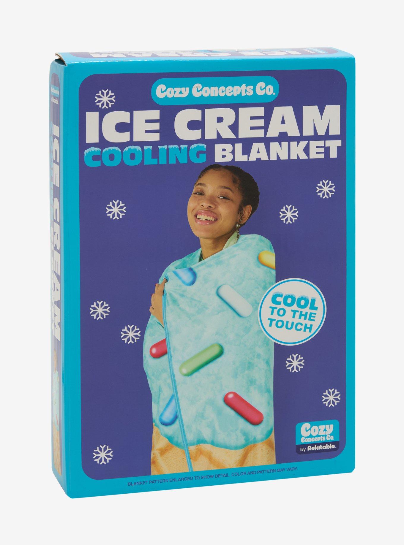 Cozy Concepts Ice Cream Cooling Blanket, , hi-res