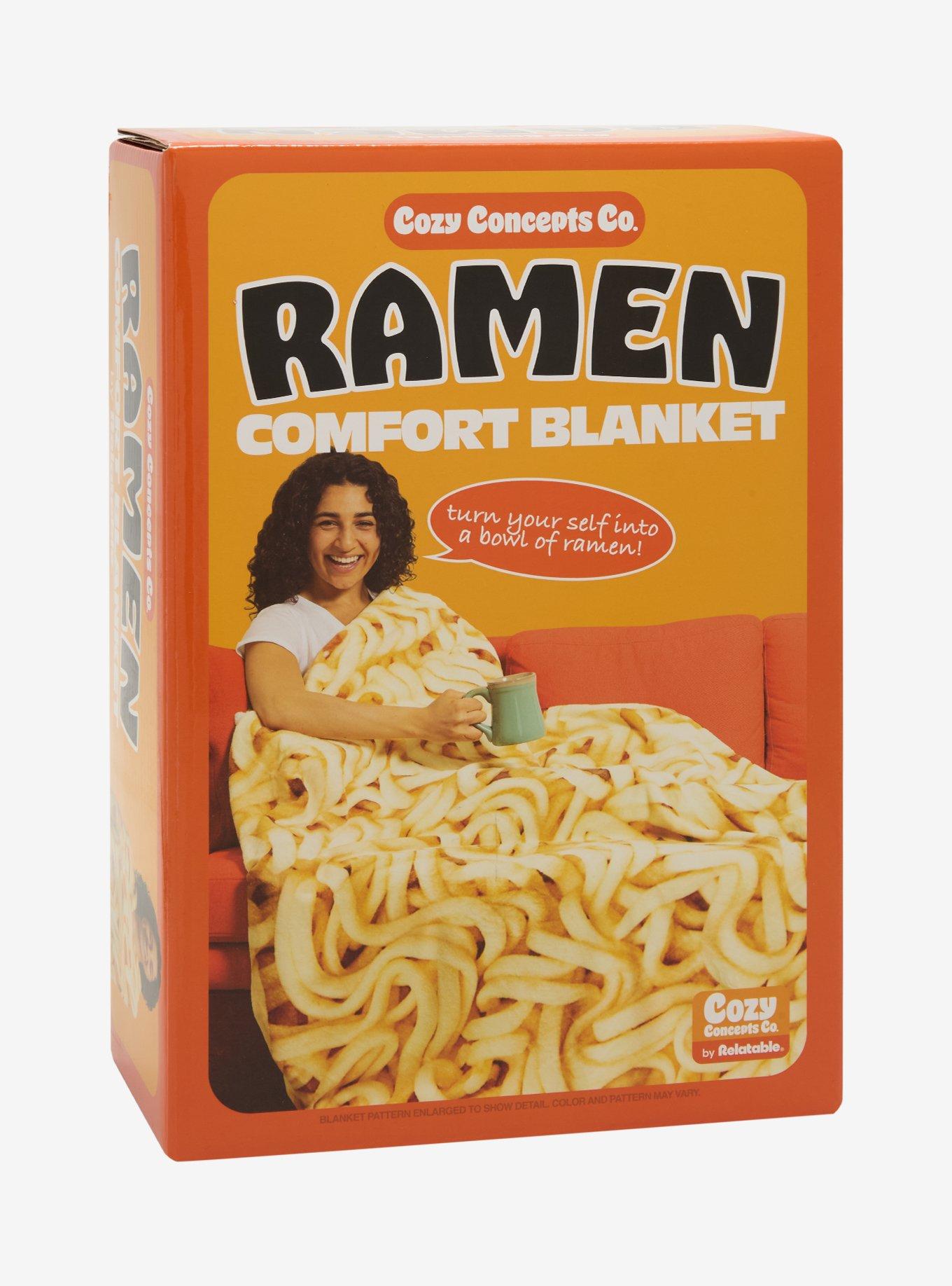 Cozy Concepts Co. Ramen Noodles Circular Blanket, , hi-res