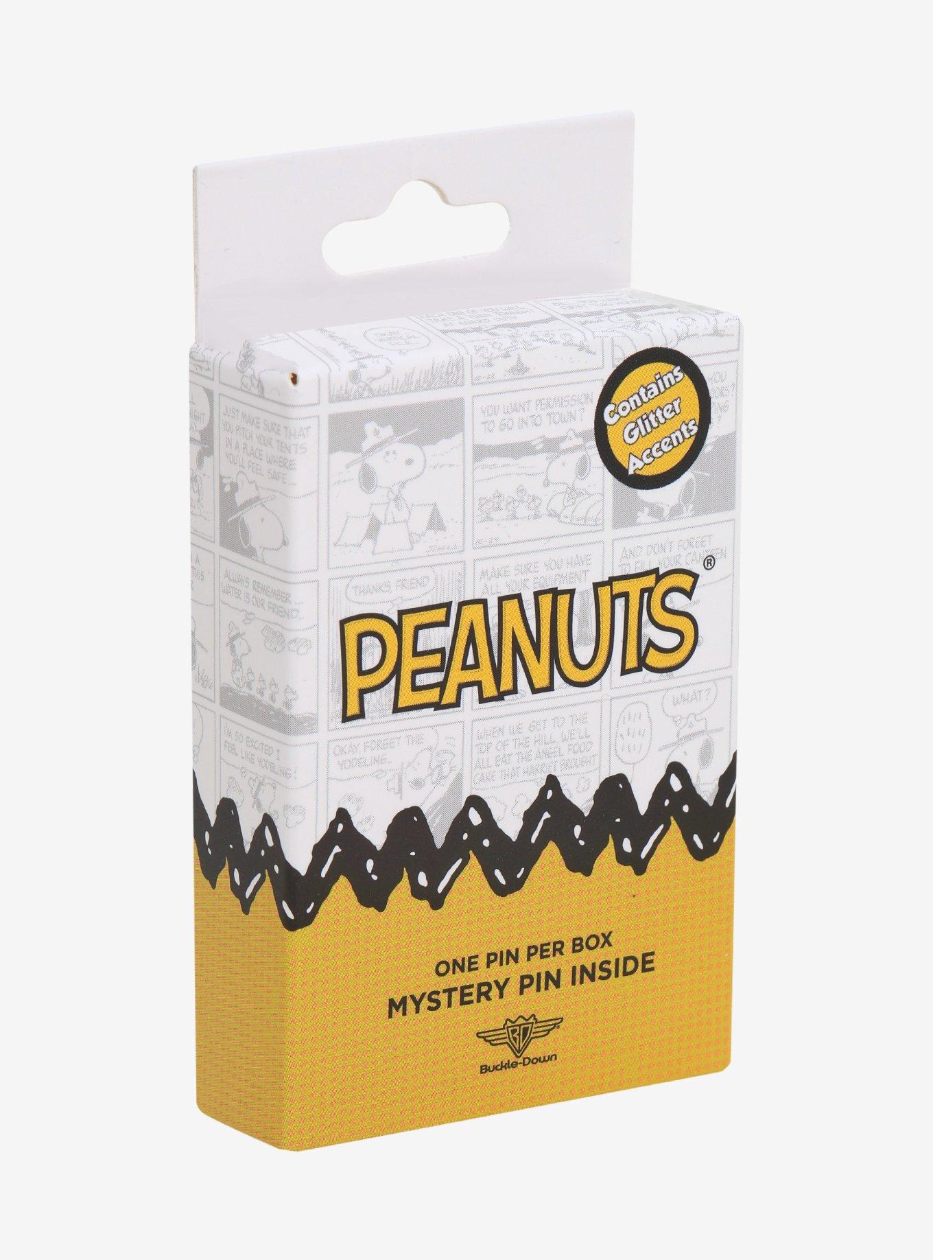 Peanuts Puzzle Blind Box Enamel Pin Hot Topic Exclusive, , hi-res