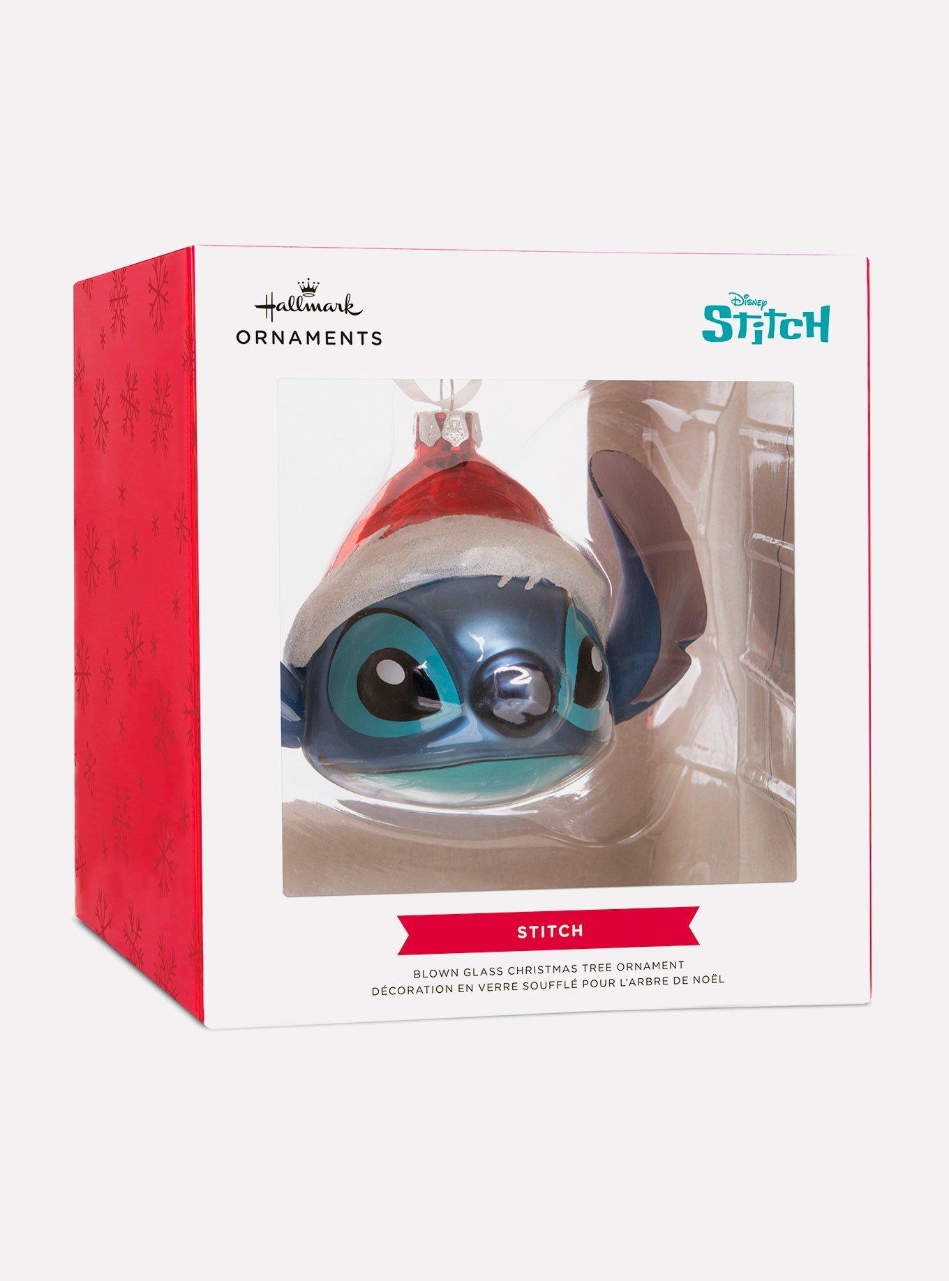 Hallmark Disney Stitch Blown Glass Ornament, , alternate