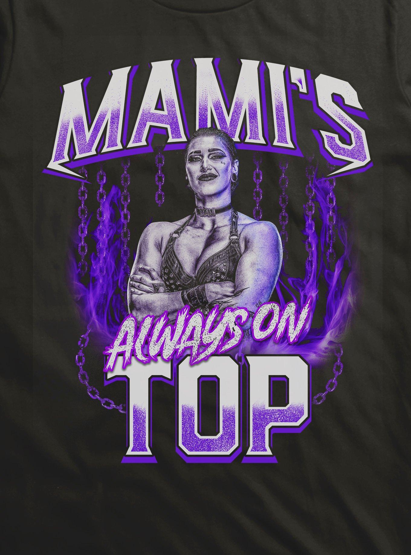 WWE Rhea Ripley Mami's Always On Top T-Shirt, , hi-res