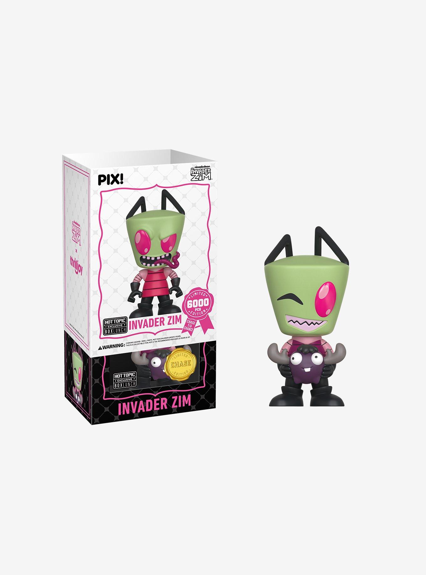Thrilljoy Invader Zim Pix! Zim Collectible Figure Hot Topic & BoxLunch Exclusive, , hi-res
