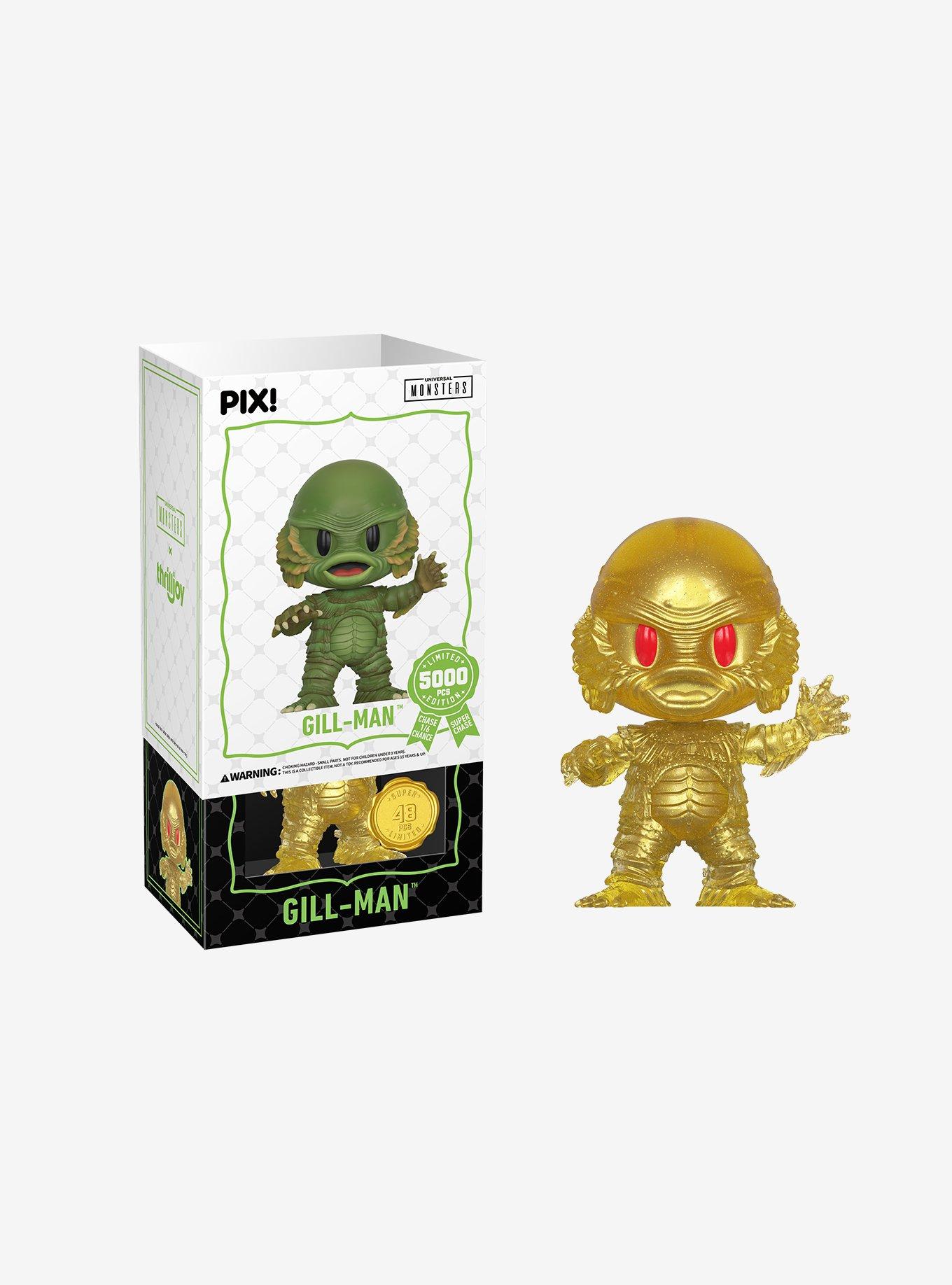 Thrilljoy Universal Monsters Pix! Gill-Man Collectible Figure, , alternate