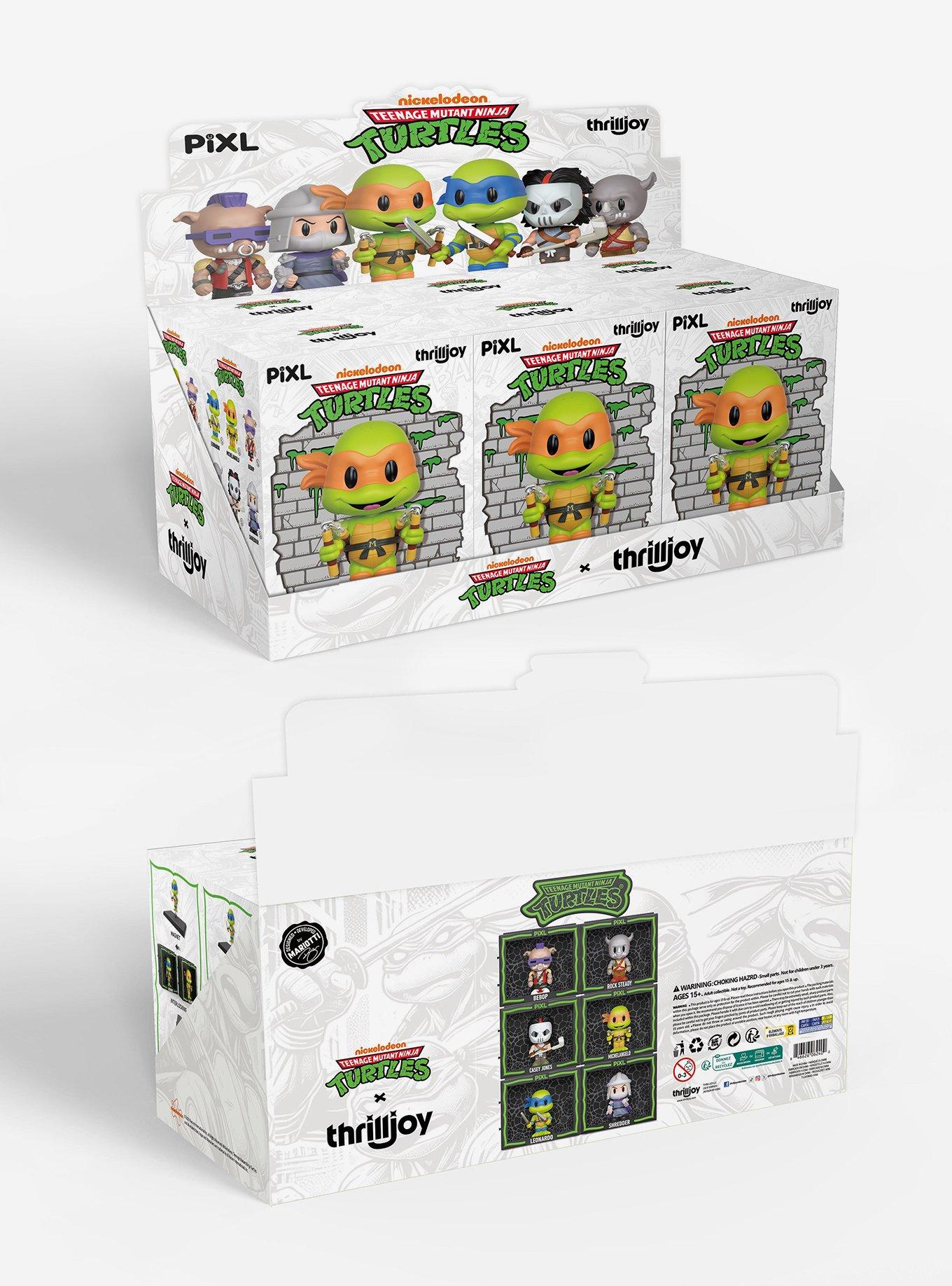 Thrilljoy Teenage Mutant Ninja Turtles Pixl Blind Box Collectible Figure, , hi-res
