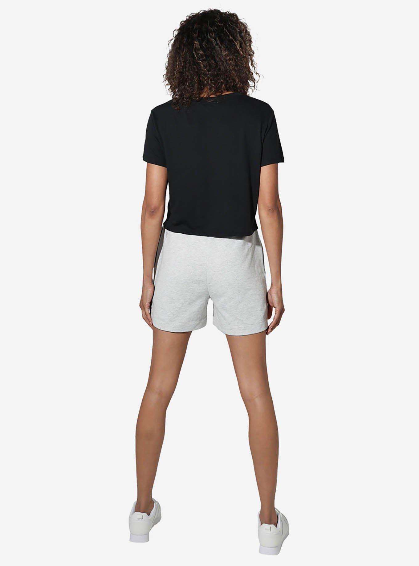 Peeps Easter I'm A Peeple Person Girls Crop Top, BLACK, alternate
