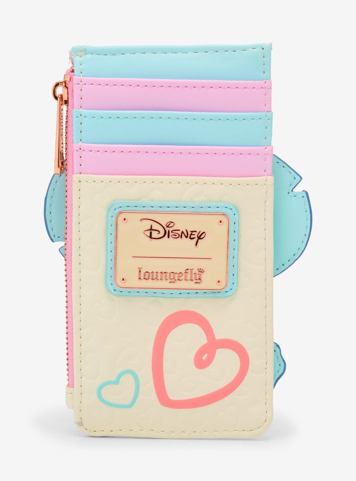 Loungefly Disney Stitch Hearts Figural Cardholder, , alternate - view 3
