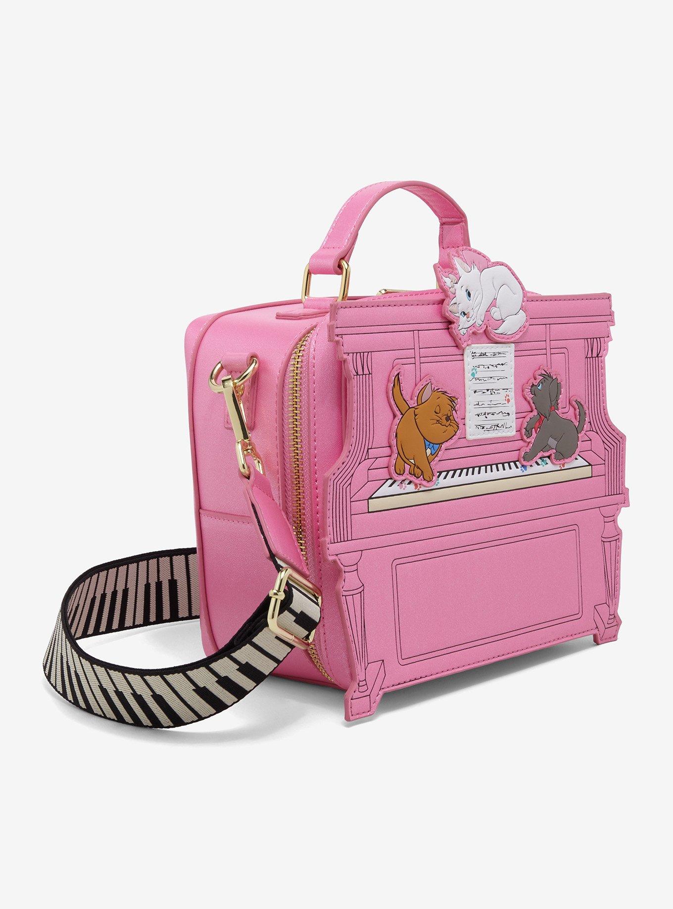 Loungefly Disney The Aristocats Piano Figural Crossbody Bag, , hi-res
