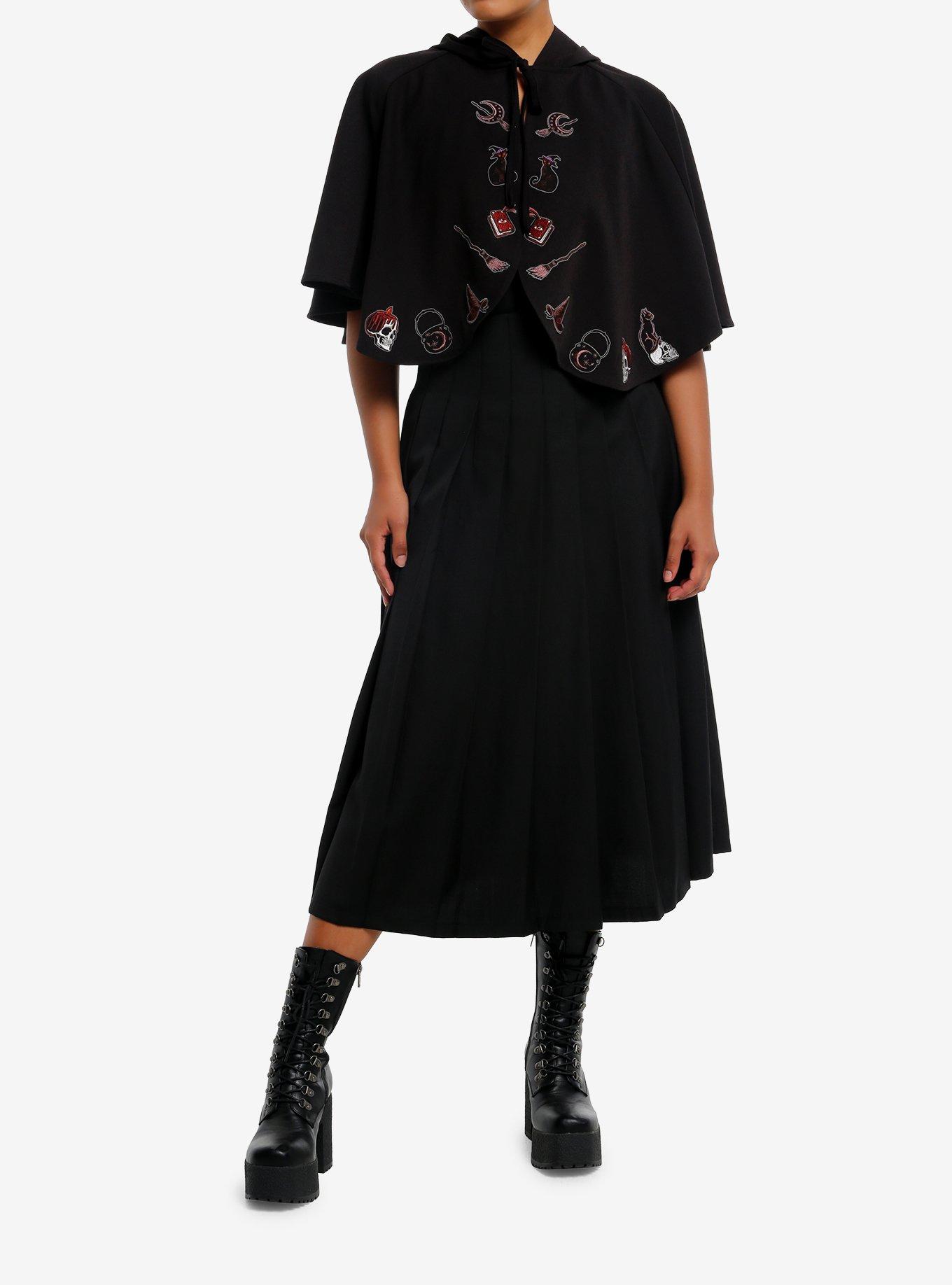Cosmic Aura Witchy Icons Girls Capelet, , hi-res