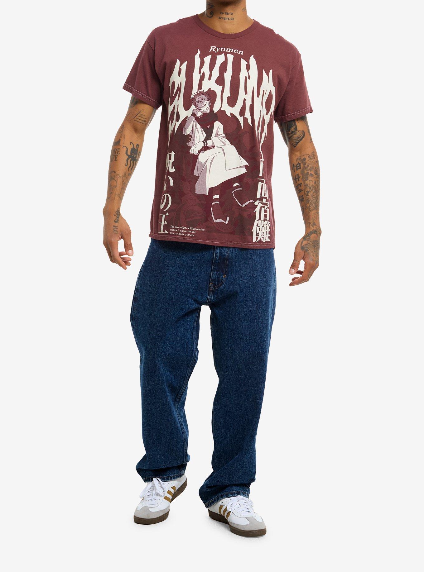 Jujutsu Kaisen Sukuna Jumbo Portrait Boxy T-Shirt, , hi-res