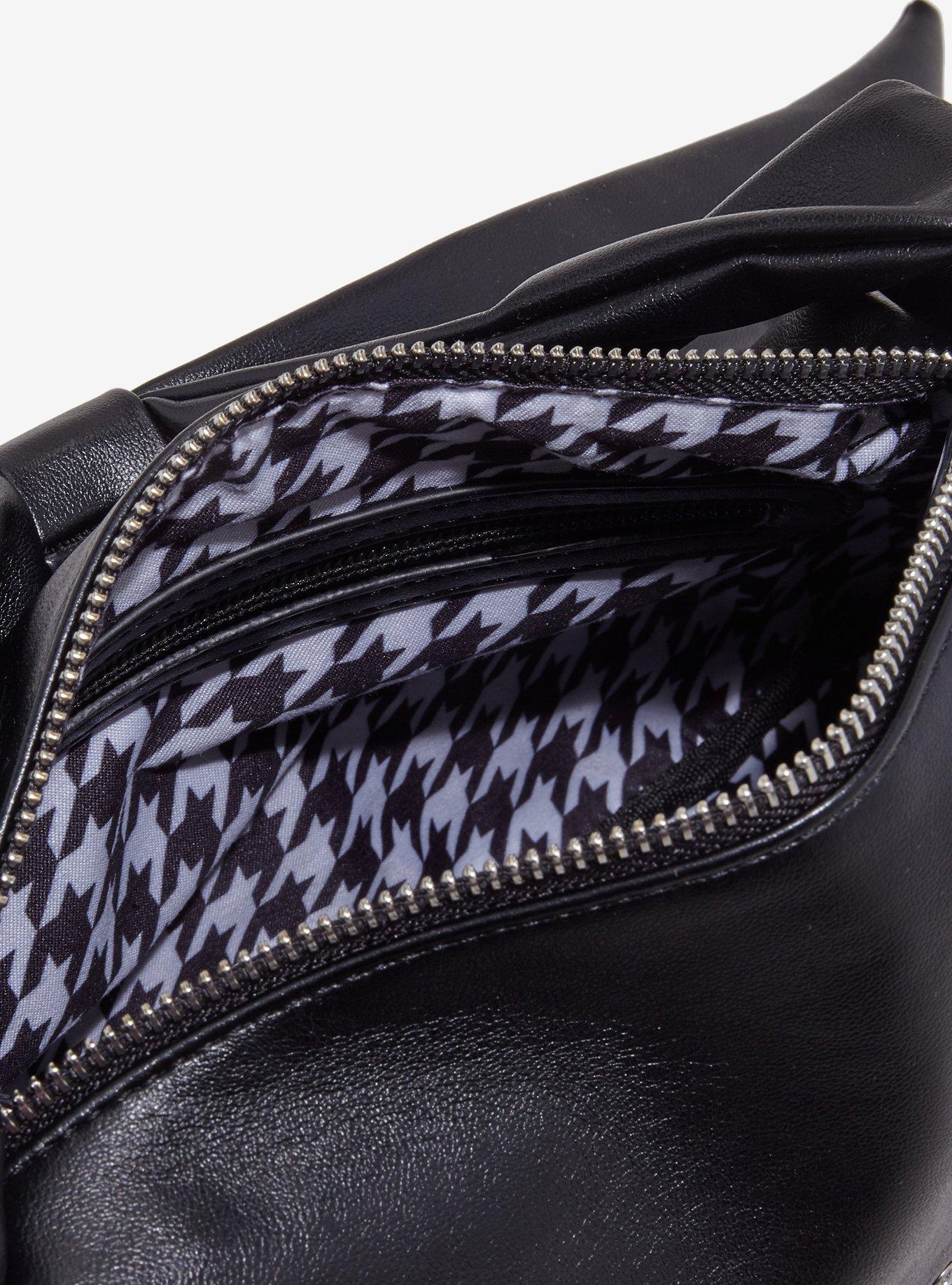 Hello Kitty Houndstooth Floral Crossbody Bag, , alternate