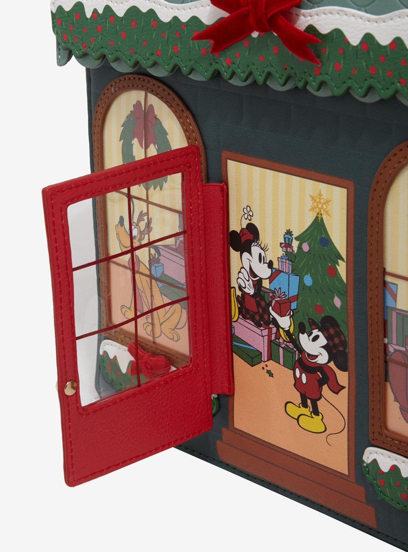 Disney Mickey Mouse & Friends Holiday House Figural Mini Backpack, , alternate