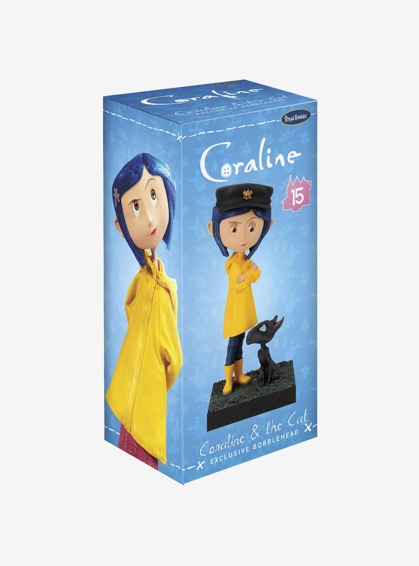 Royal Bobbles Coraline & Cat Bobblehead, , alternate