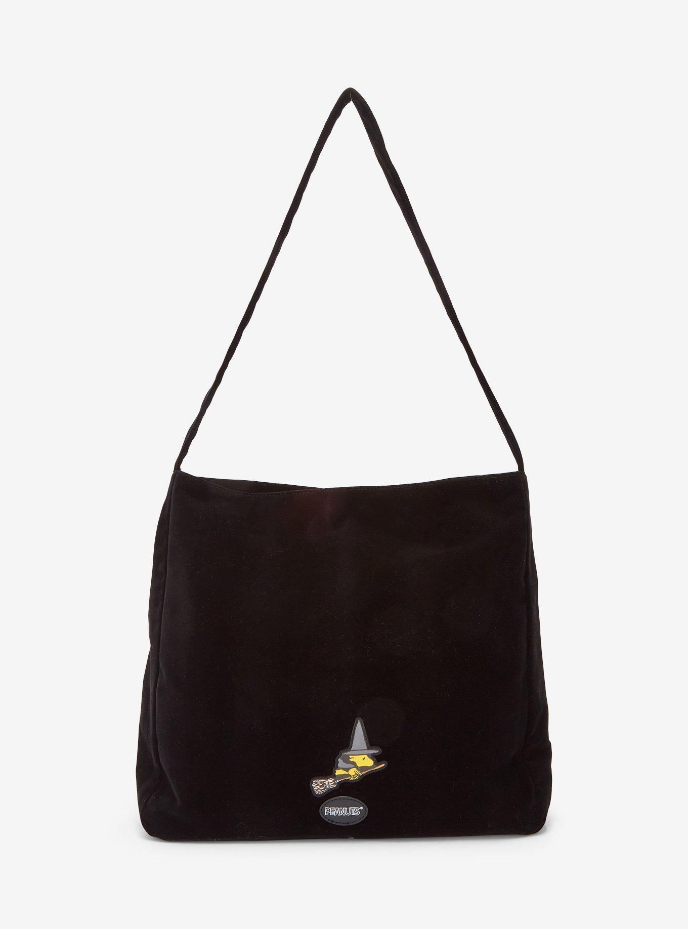 Her Universe Peanuts Snoopy Woodstock Halloween Hobo Bag, , alternate