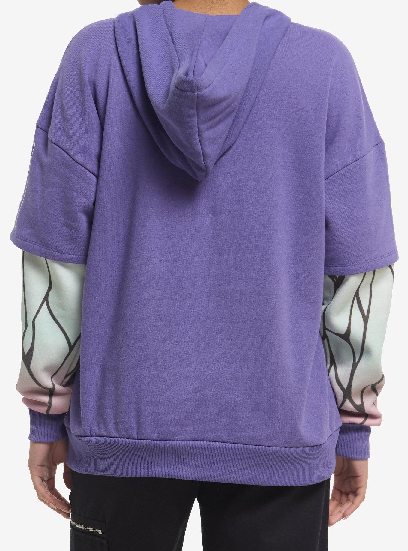 Demon Slayer: Kimetsu No Yaiba Shinobu Twofer Hoodie, , hi-res