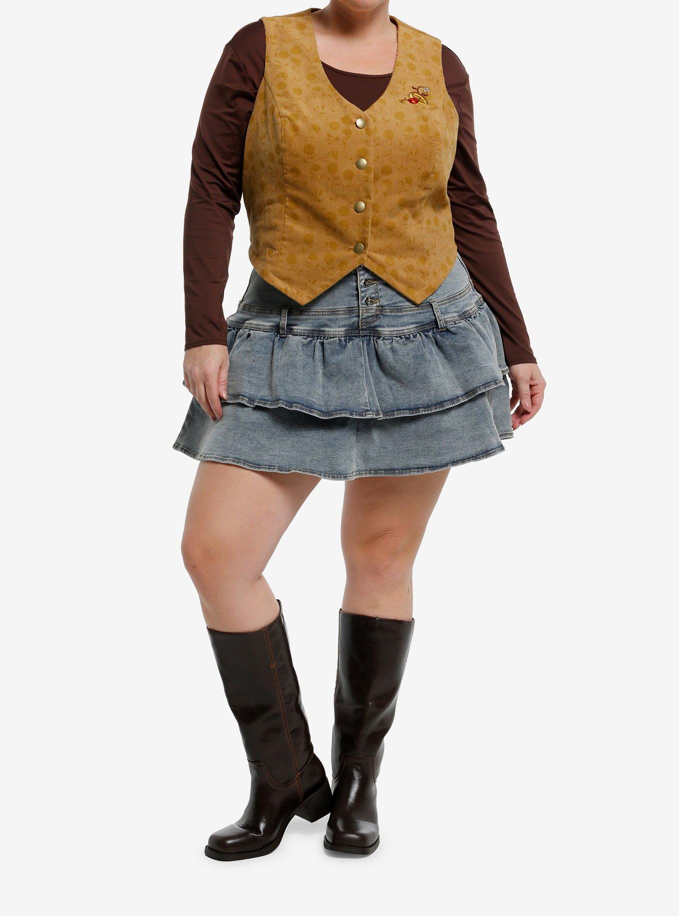 Her Universe The Lord Of The Rings Hobbit Corduroy Vest Plus Size Her Universe Exclusive, , hi-res