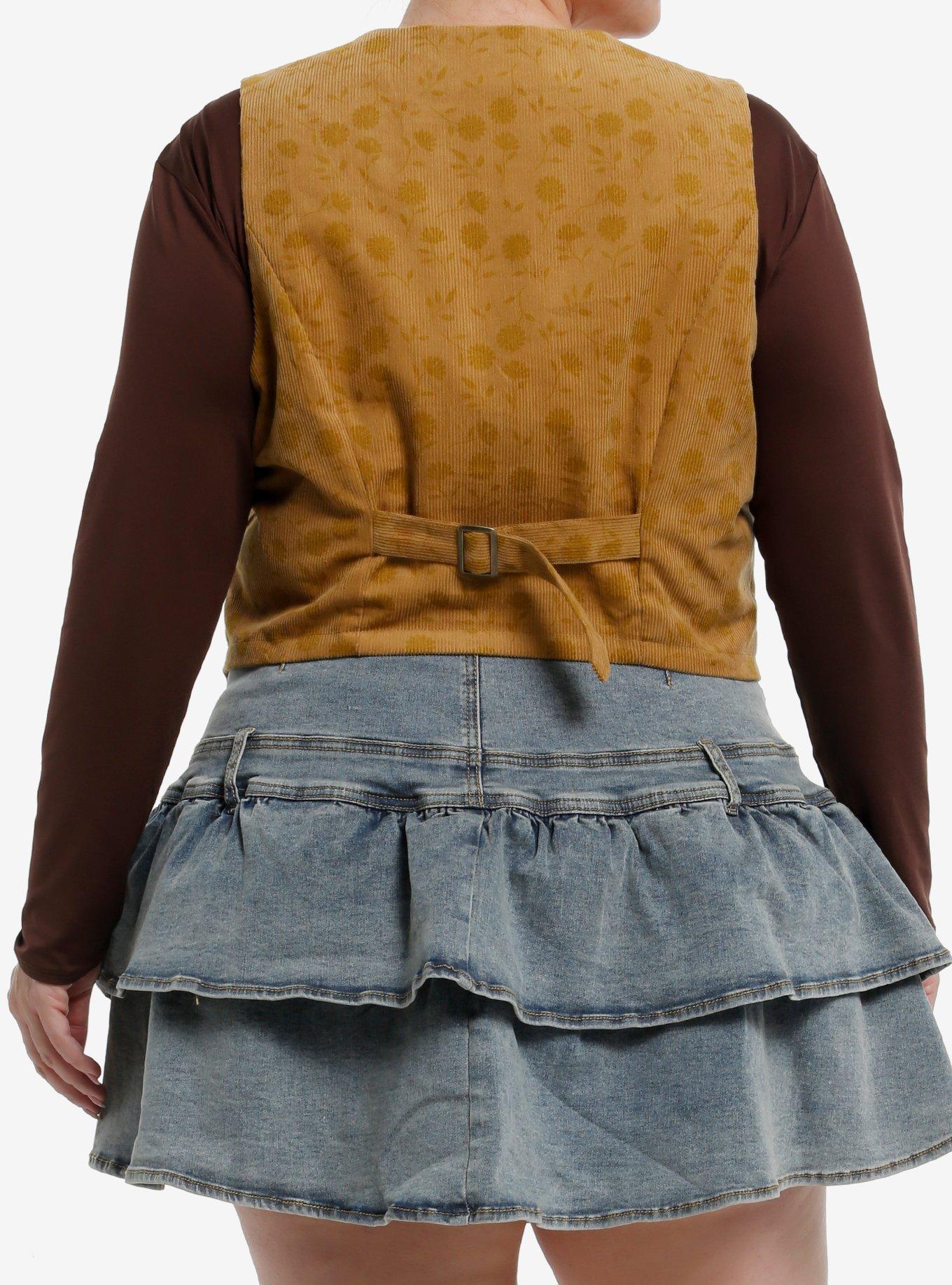 Her Universe The Lord Of The Rings Hobbit Corduroy Vest Plus Size Her Universe Exclusive, MULTI, alternate