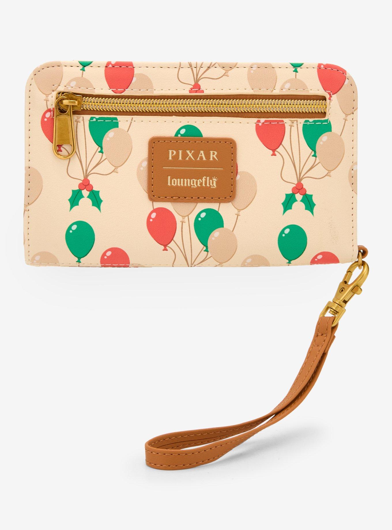 Loungefly Disney Pixar Up Carl & Ellie Christmas Tree Tech Wallet, , alternate