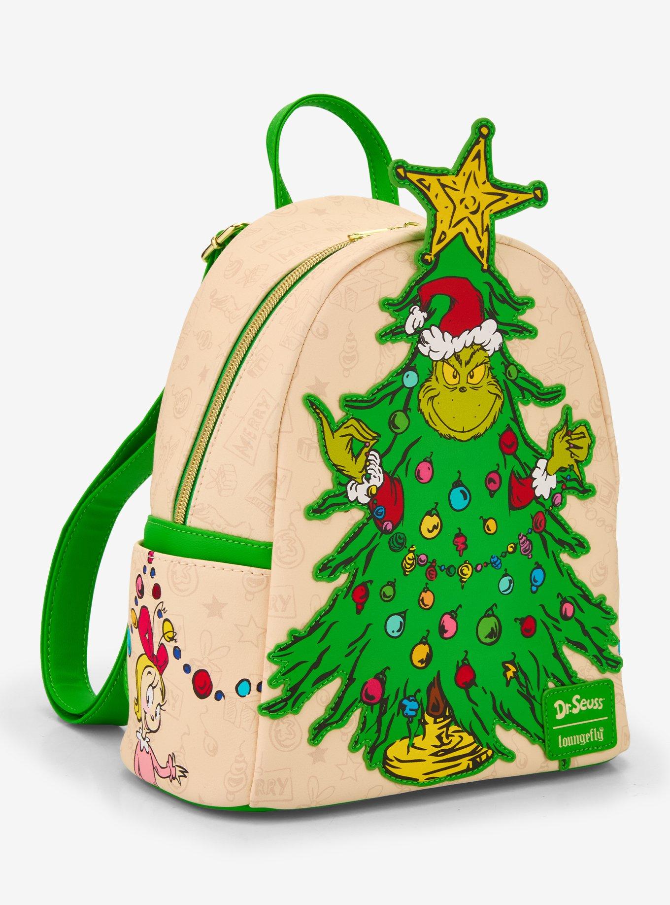 Loungefly How The Grinch Stole Christmas! Grinch Tree Mini Backpack, , alternate