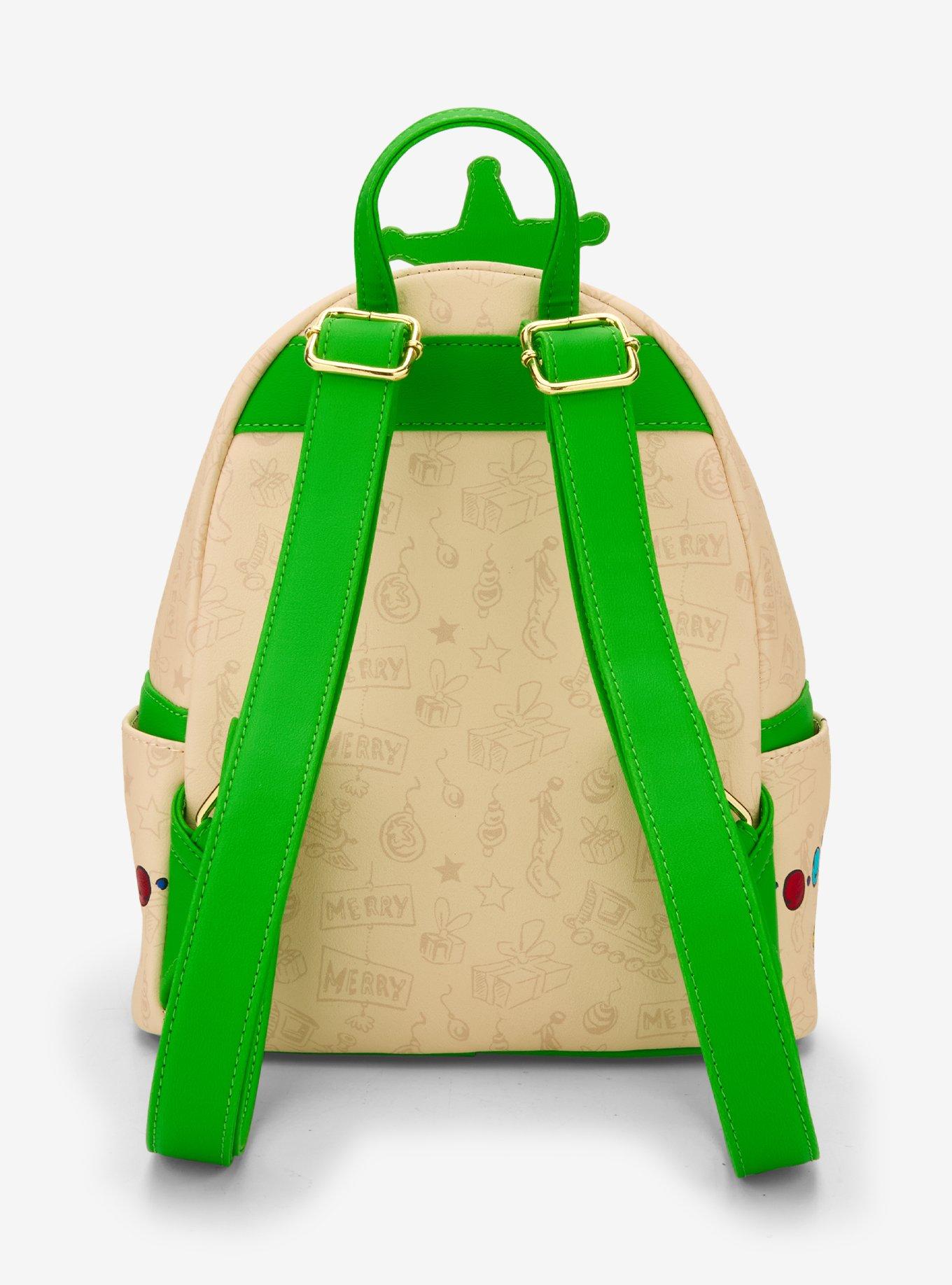 Loungefly How The Grinch Stole Christmas! Grinch Tree Mini Backpack, , alternate
