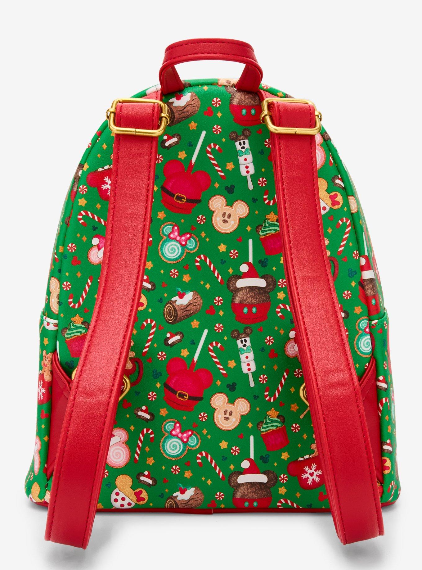 Loungefly Disney Mickey Mouse Holiday Treats Mini Backpack, , alternate