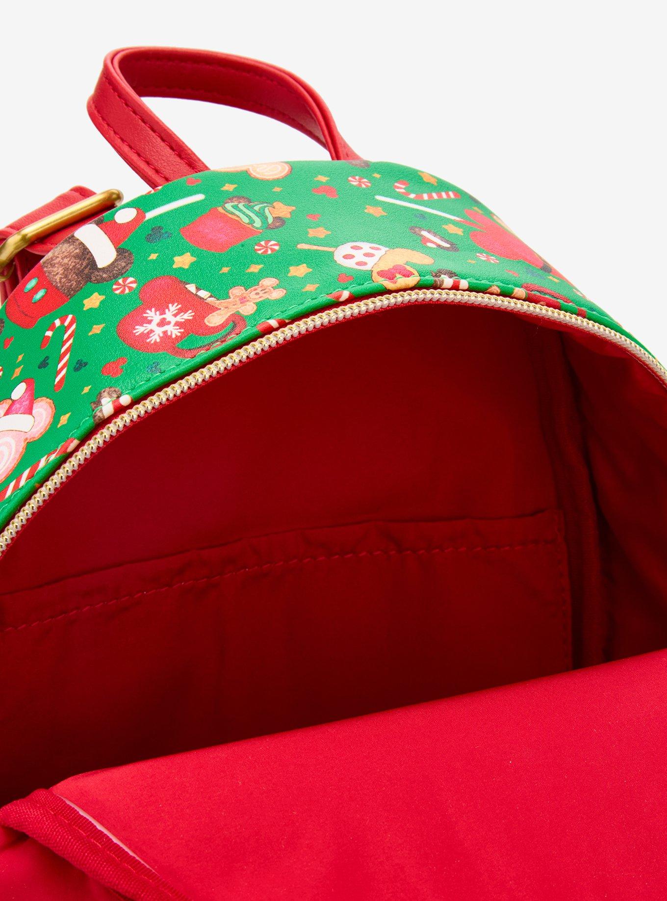 Loungefly Disney Mickey Mouse Holiday Treats Mini Backpack, , alternate