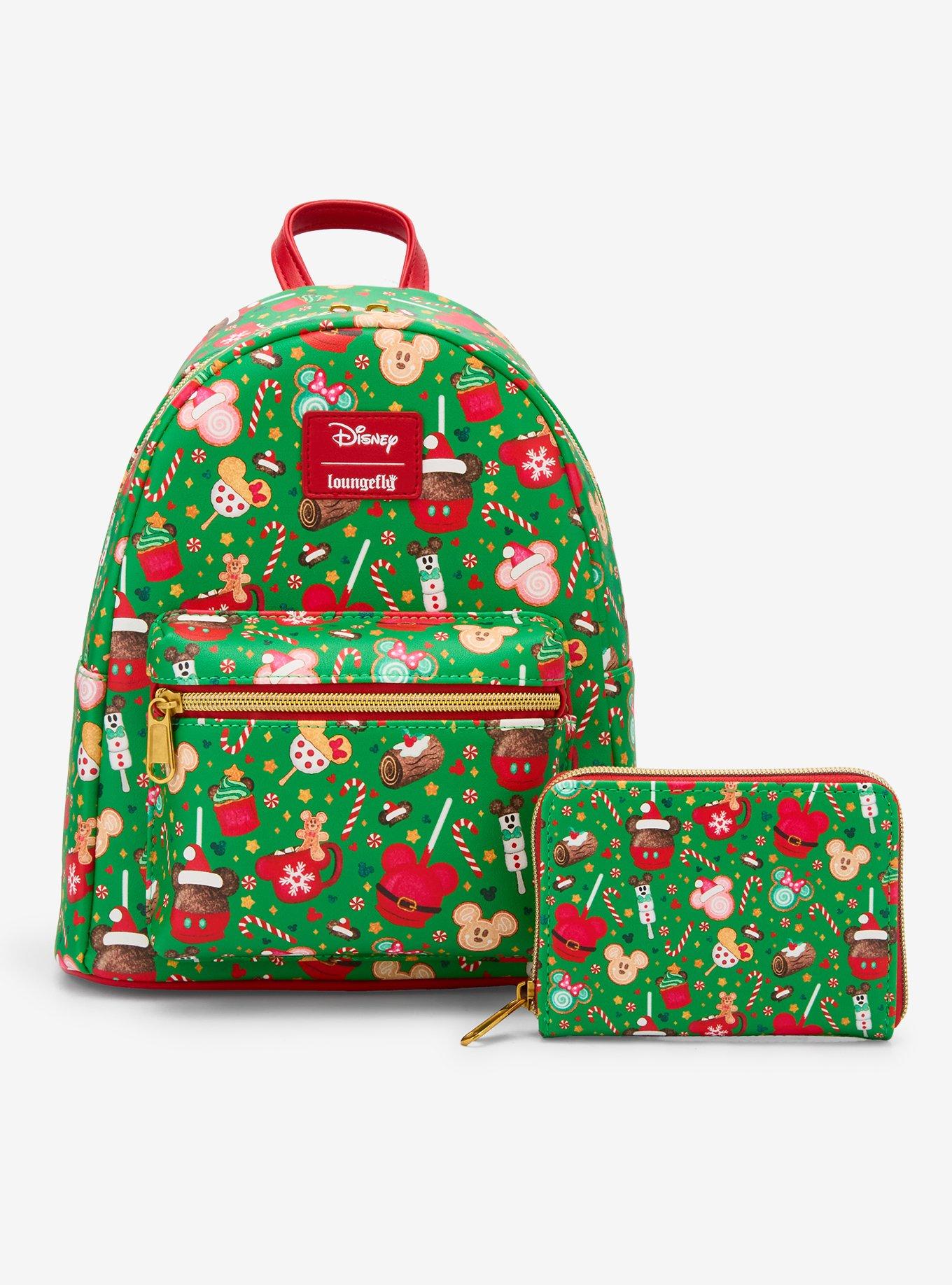 Loungefly Disney Mickey Mouse Holiday Treats Mini Backpack, , alternate