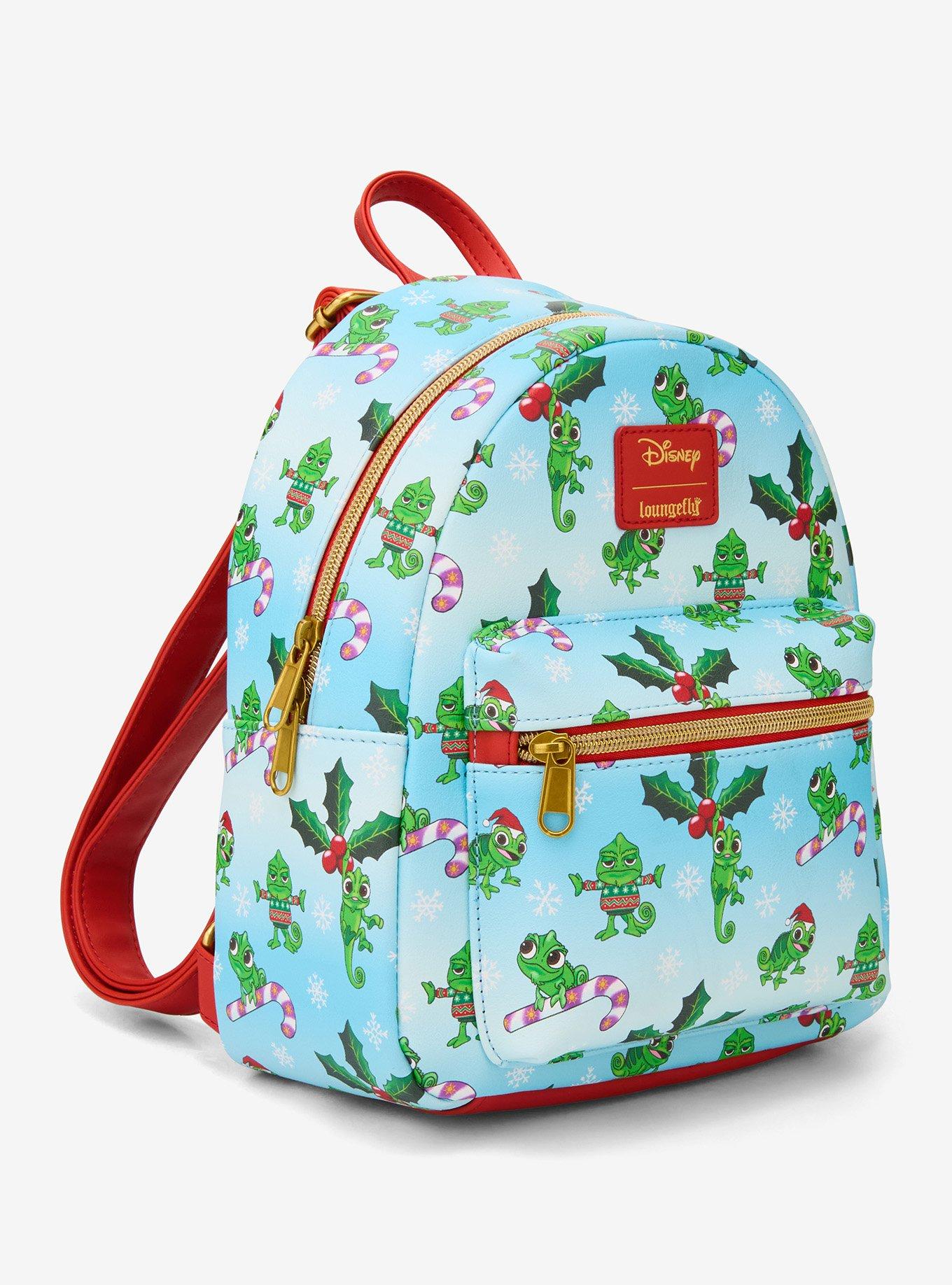 Loungefly Disney Tangled Pascal Holiday Mini Backpack, , hi-res