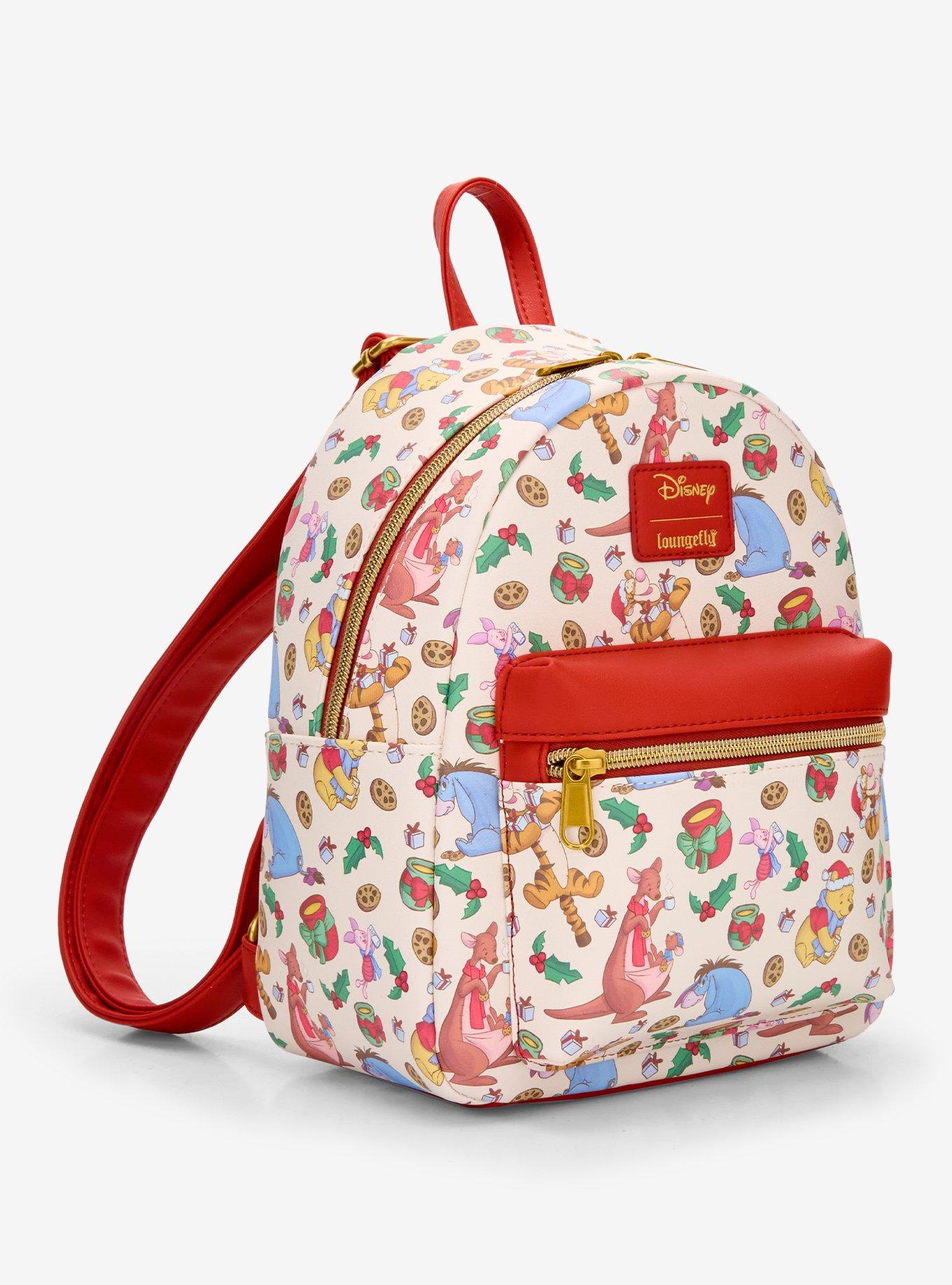 Loungefly Disney Winnie The Pooh Milk & Cookies Holiday Mini Backpack, , hi-res