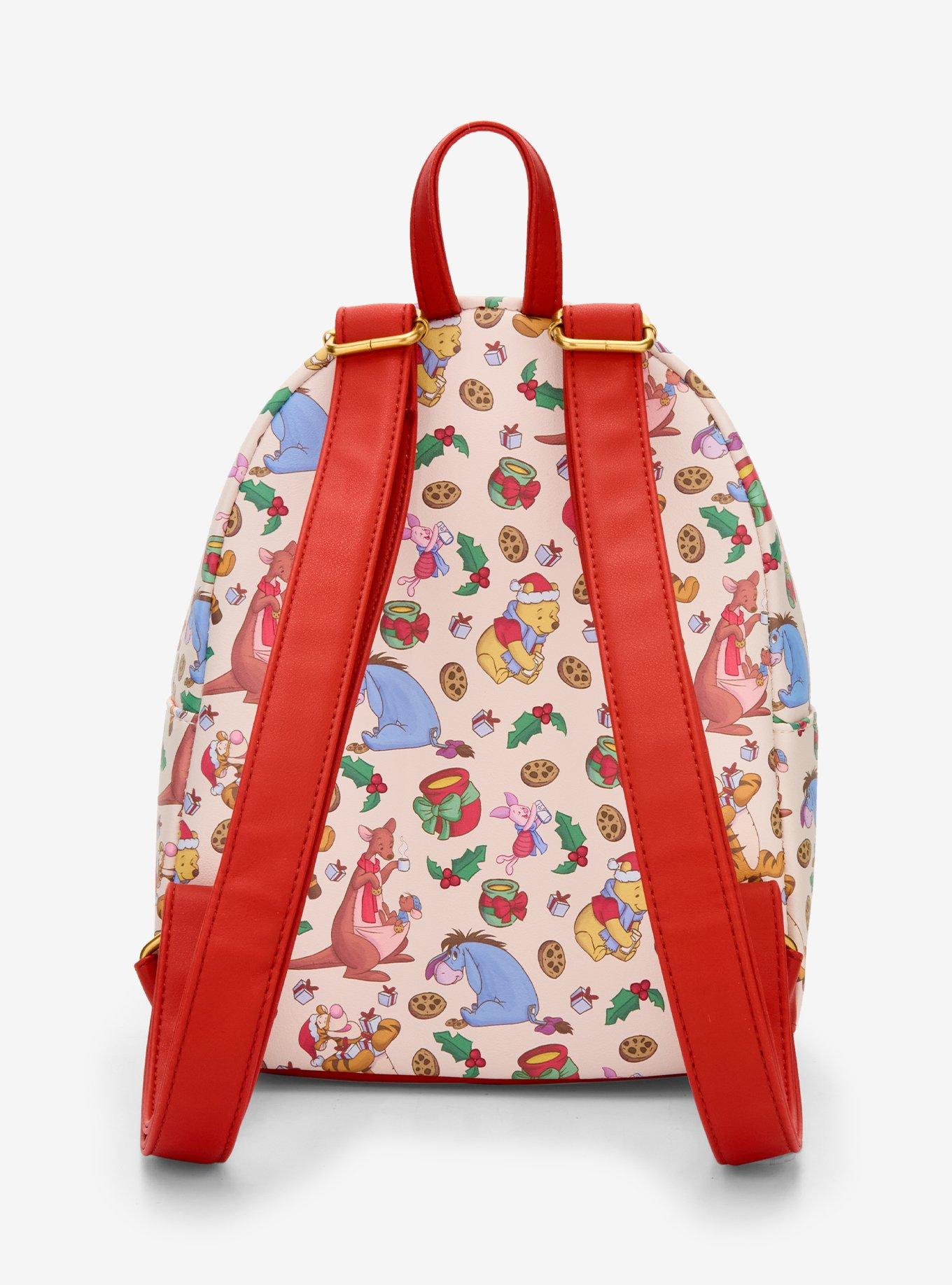 Loungefly Disney Winnie The Pooh Milk & Cookies Holiday Mini Backpack, , alternate