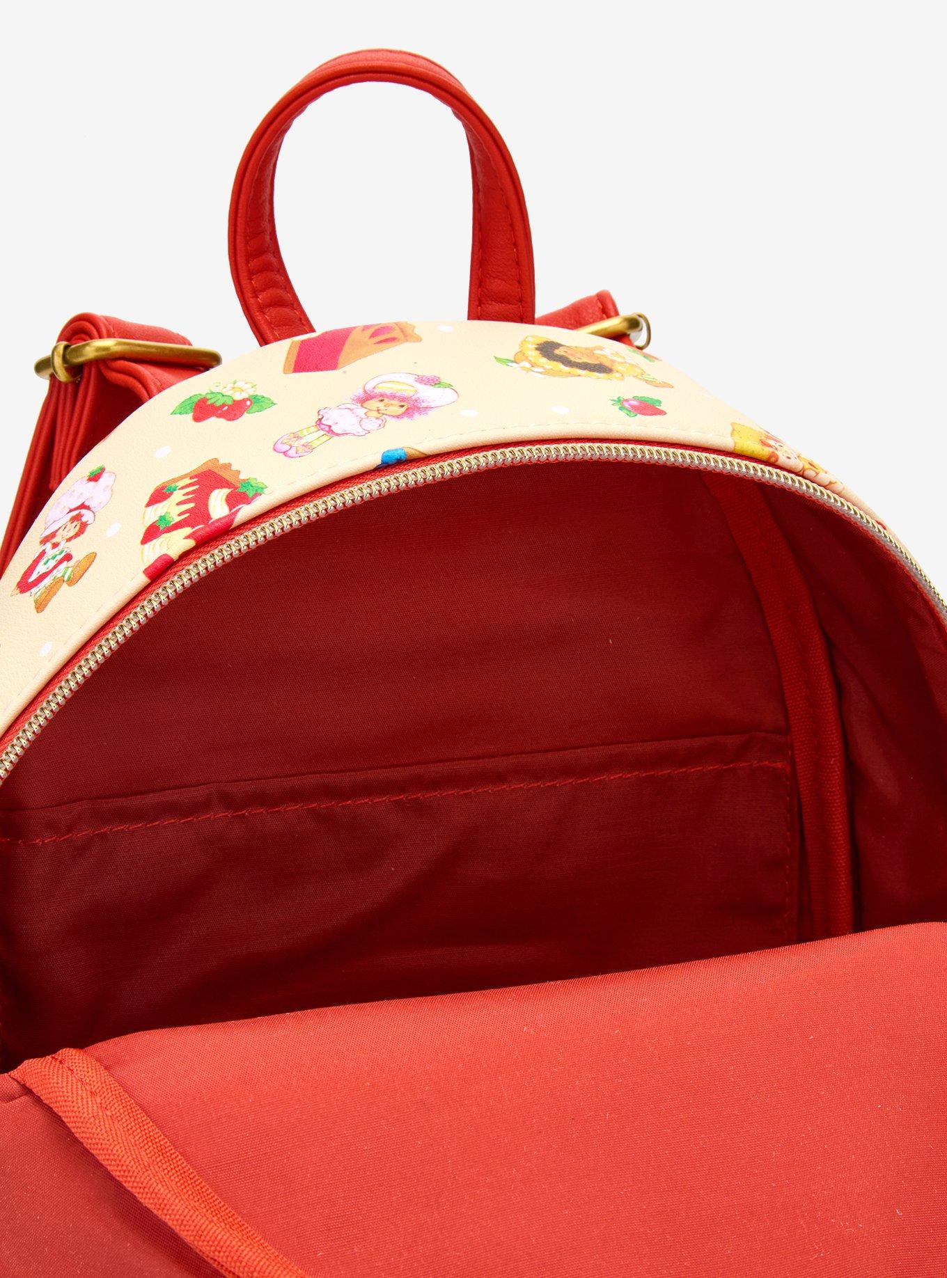 Loungefly Strawberry Shortcake Pie Toss Mini Backpack, , alternate