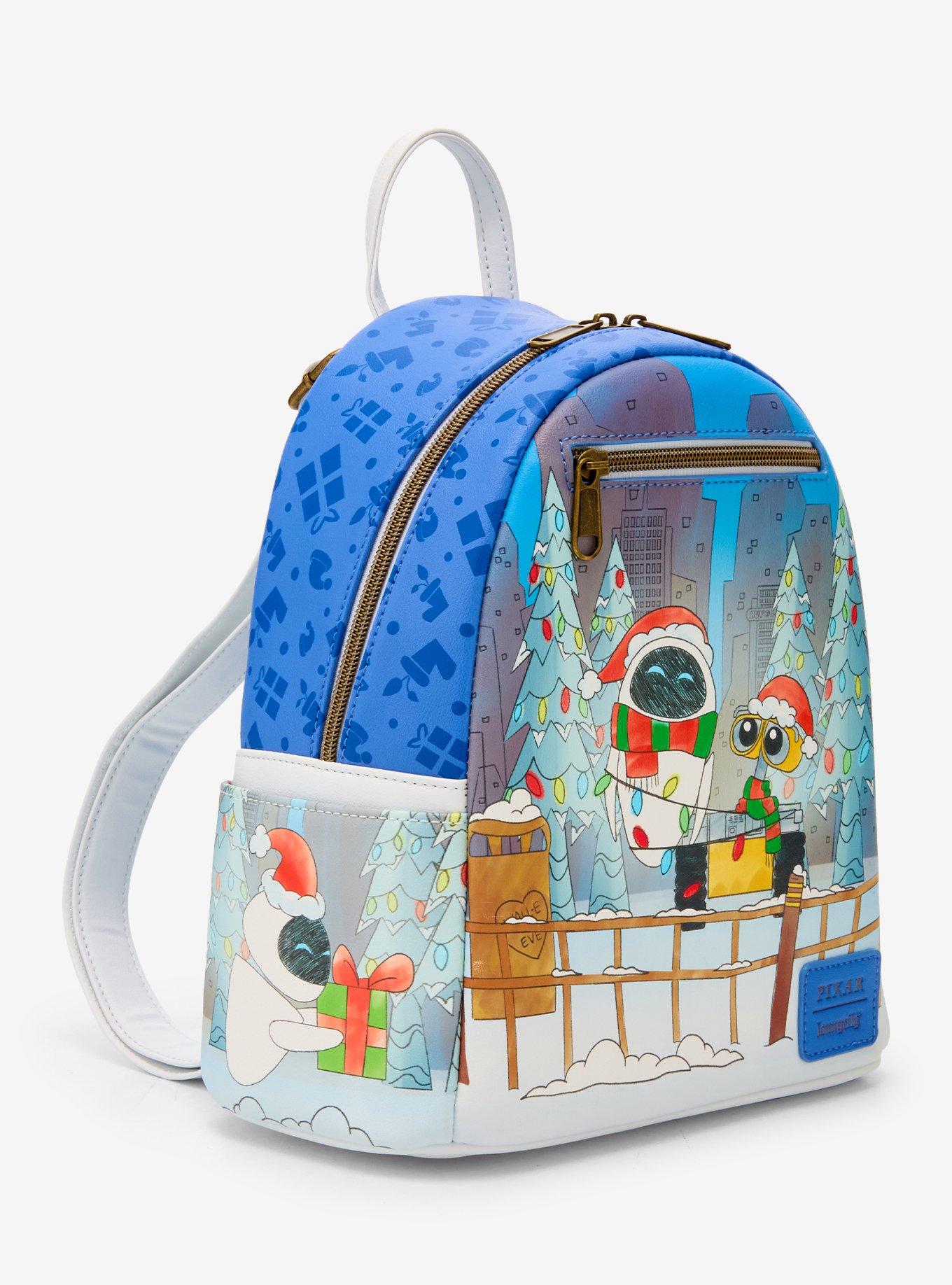 Loungefly Disney Pixar Wall-E & EVE Holiday Mini Backpack, , hi-res