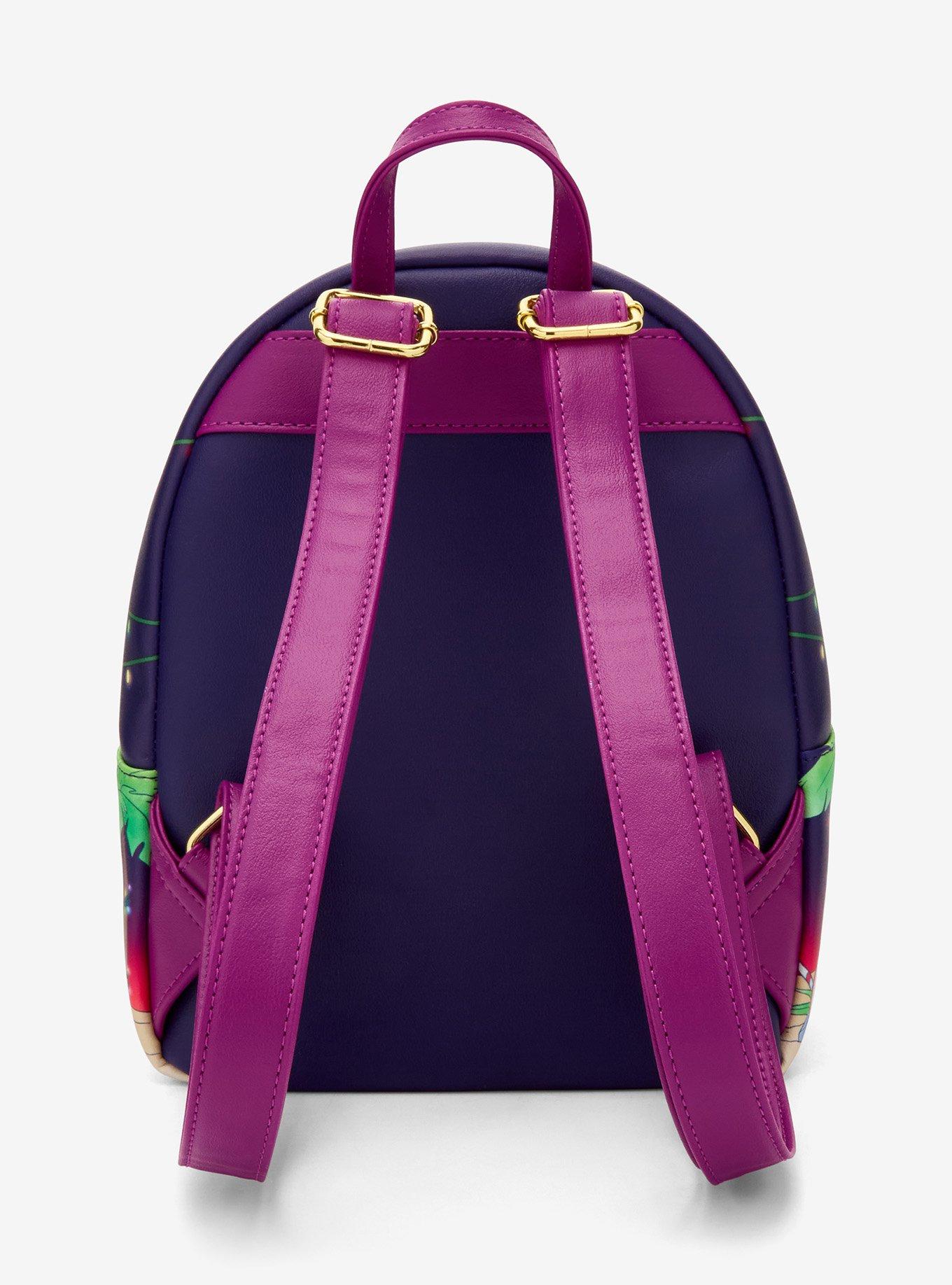 Loungefly Disney Stitch & Angel Holiday Beach Mini Backpack, , alternate