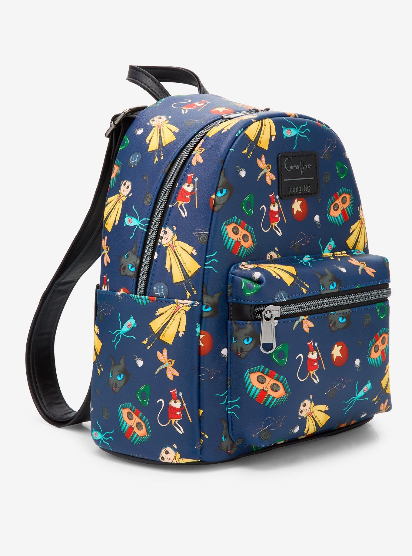 Loungefly Coraline Icons Mini Backpack, , hi-res