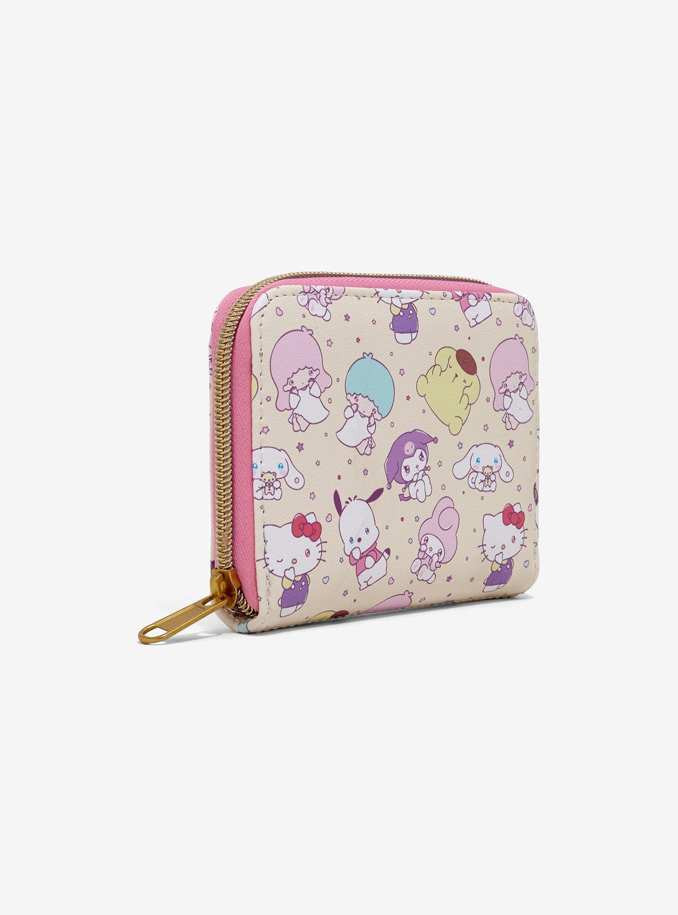 Loungefly Hello Kitty And Friends Missing You Mini Zipper Wallet, , hi-res