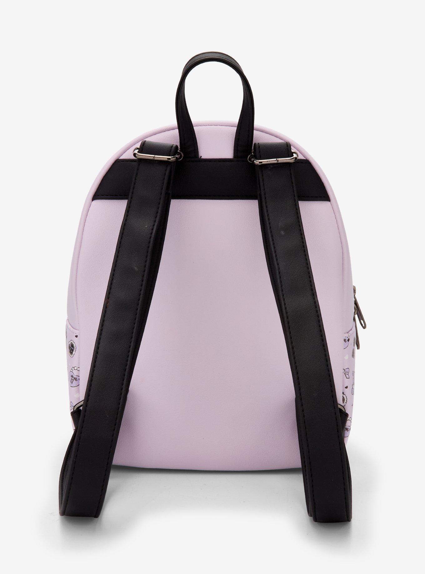 Loungefly Kuromi Baku Ribbons Mini Backpack, , alternate