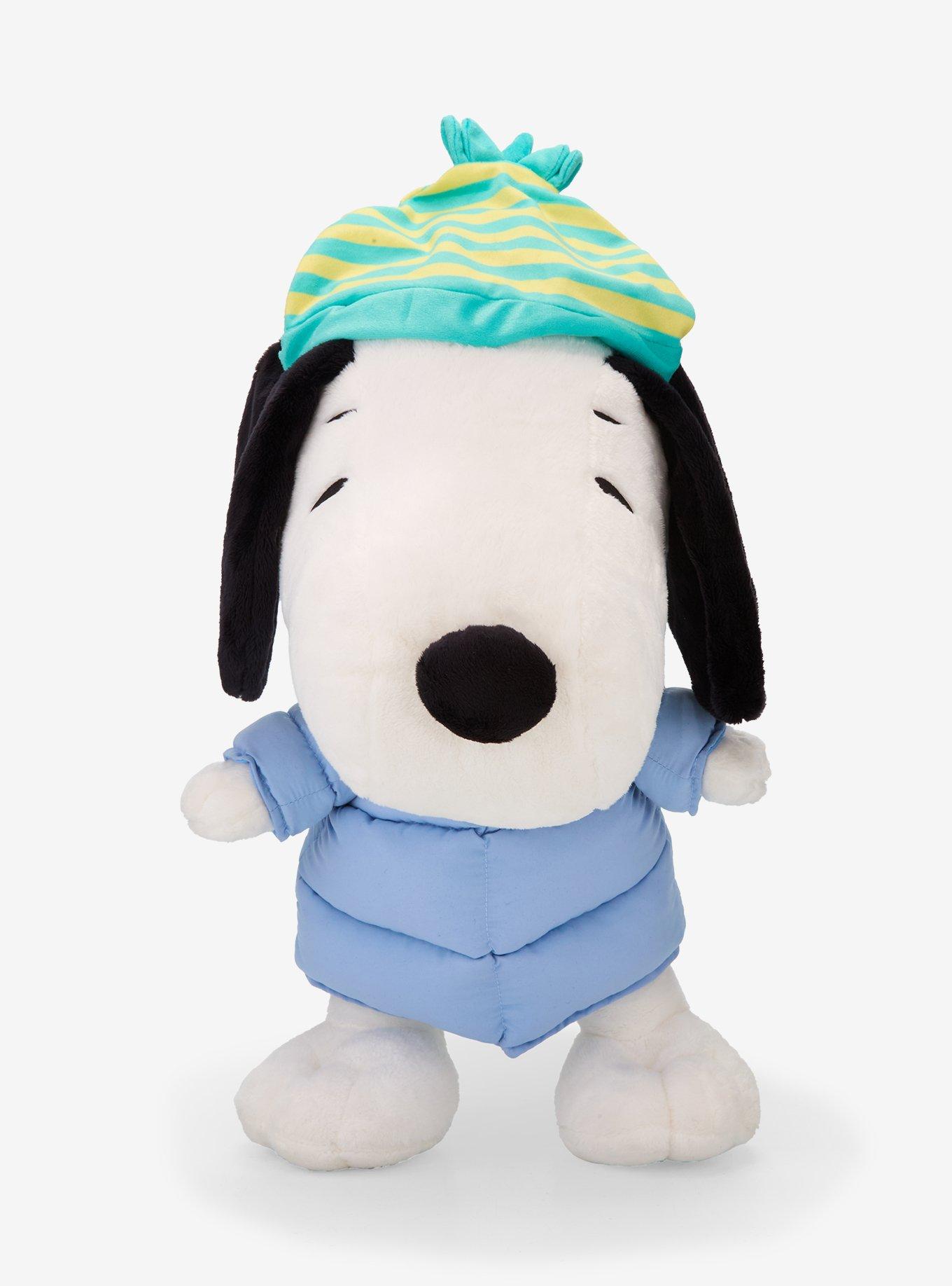 Peanuts Snoopy Puffer Jacket Plush Backpack, , hi-res