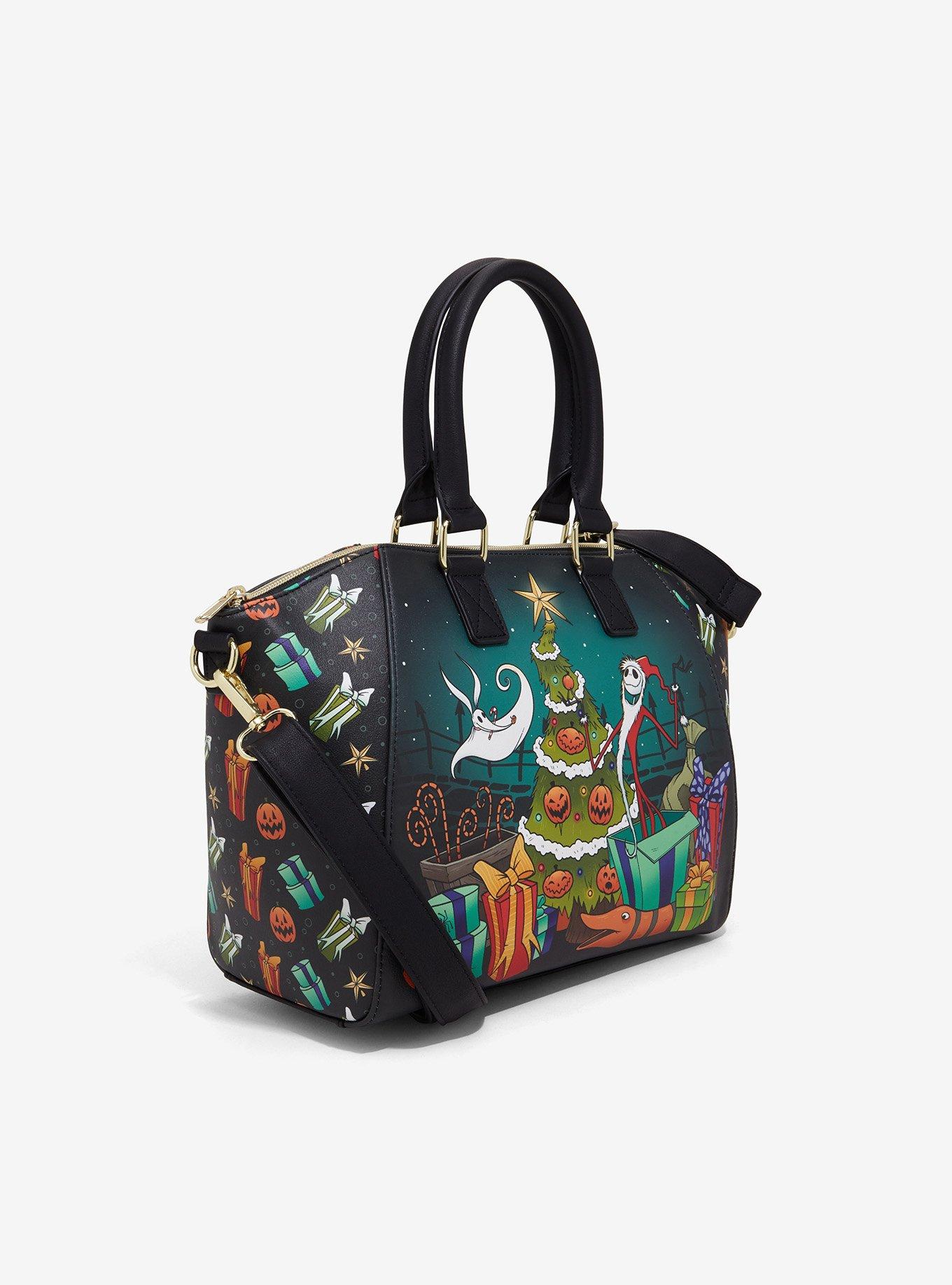 Loungefly The Nightmare Before Christmas Sandy Claws Zero Satchel Bag, , hi-res