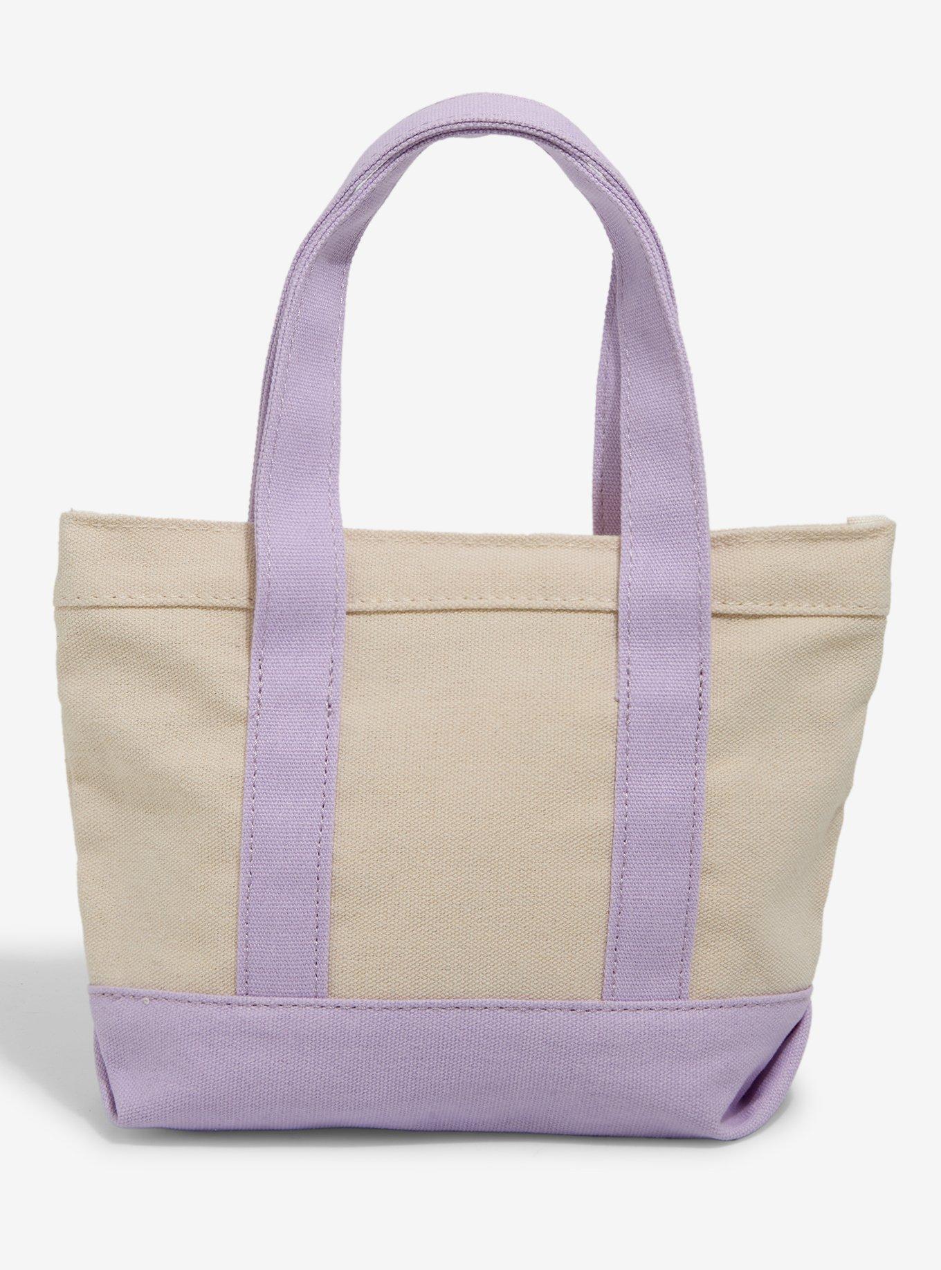 Ghost Floral Charm Mini Tote Bag, , alternate