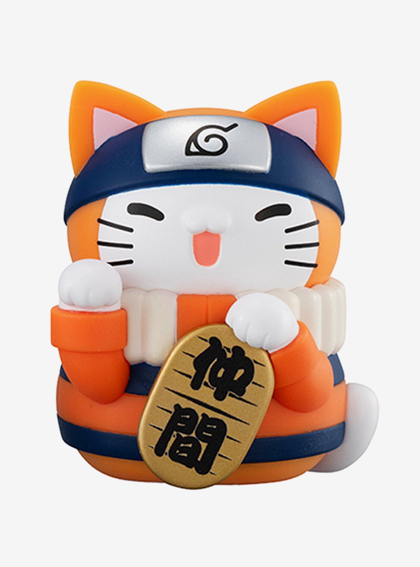 Megahouse Naruto Shippuden Nyaruto! Mega Cat Project Colorful Fortune Cat Blind Box Figure, , hi-res