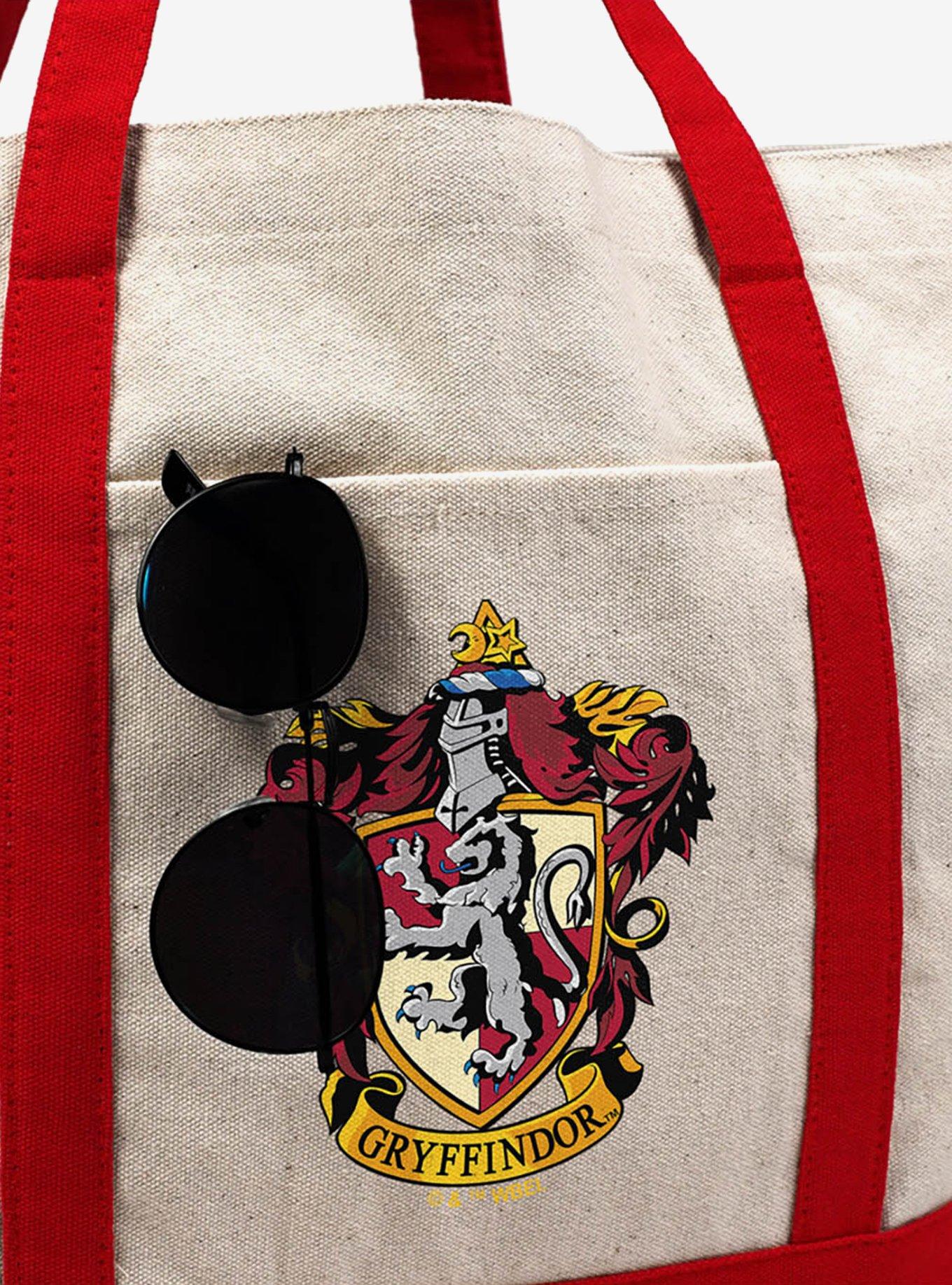 Harry Potter Gryffindor Crest Canvas Tote Bag, , hi-res