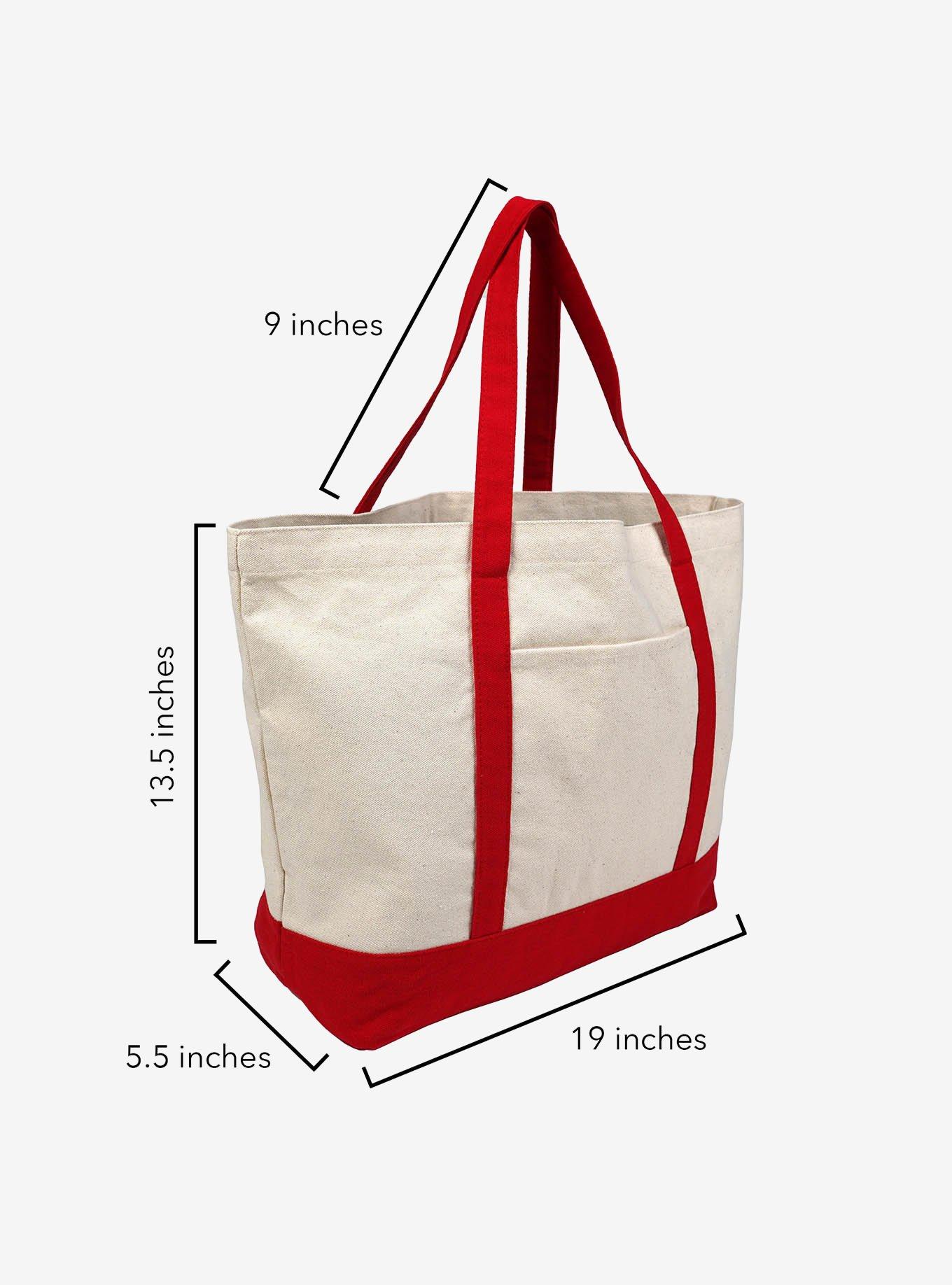 Harry Potter Gryffindor Crest Canvas Tote Bag, , alternate