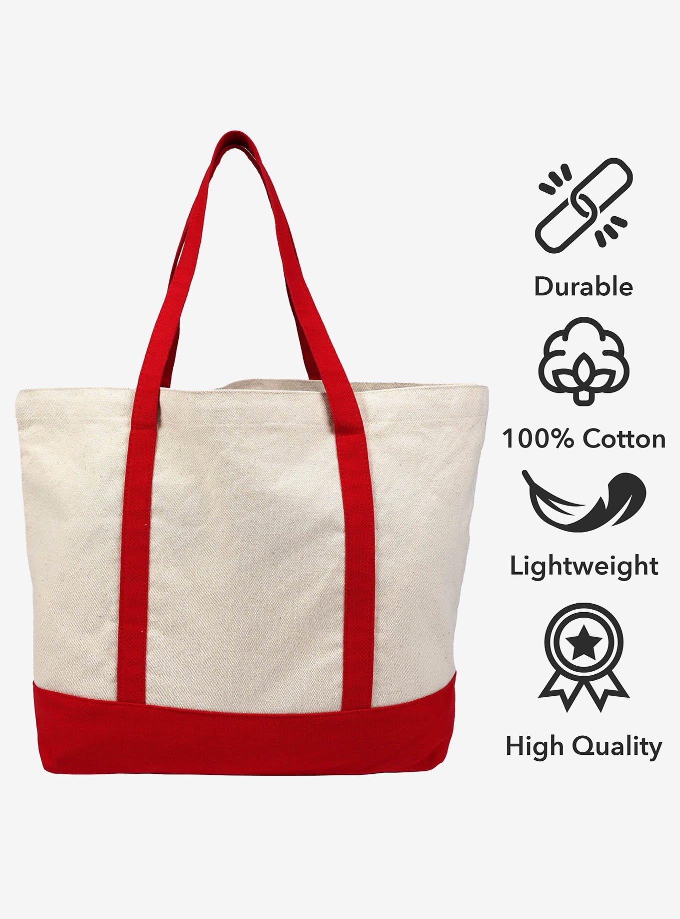 Harry Potter Gryffindor Crest Canvas Tote Bag, , alternate