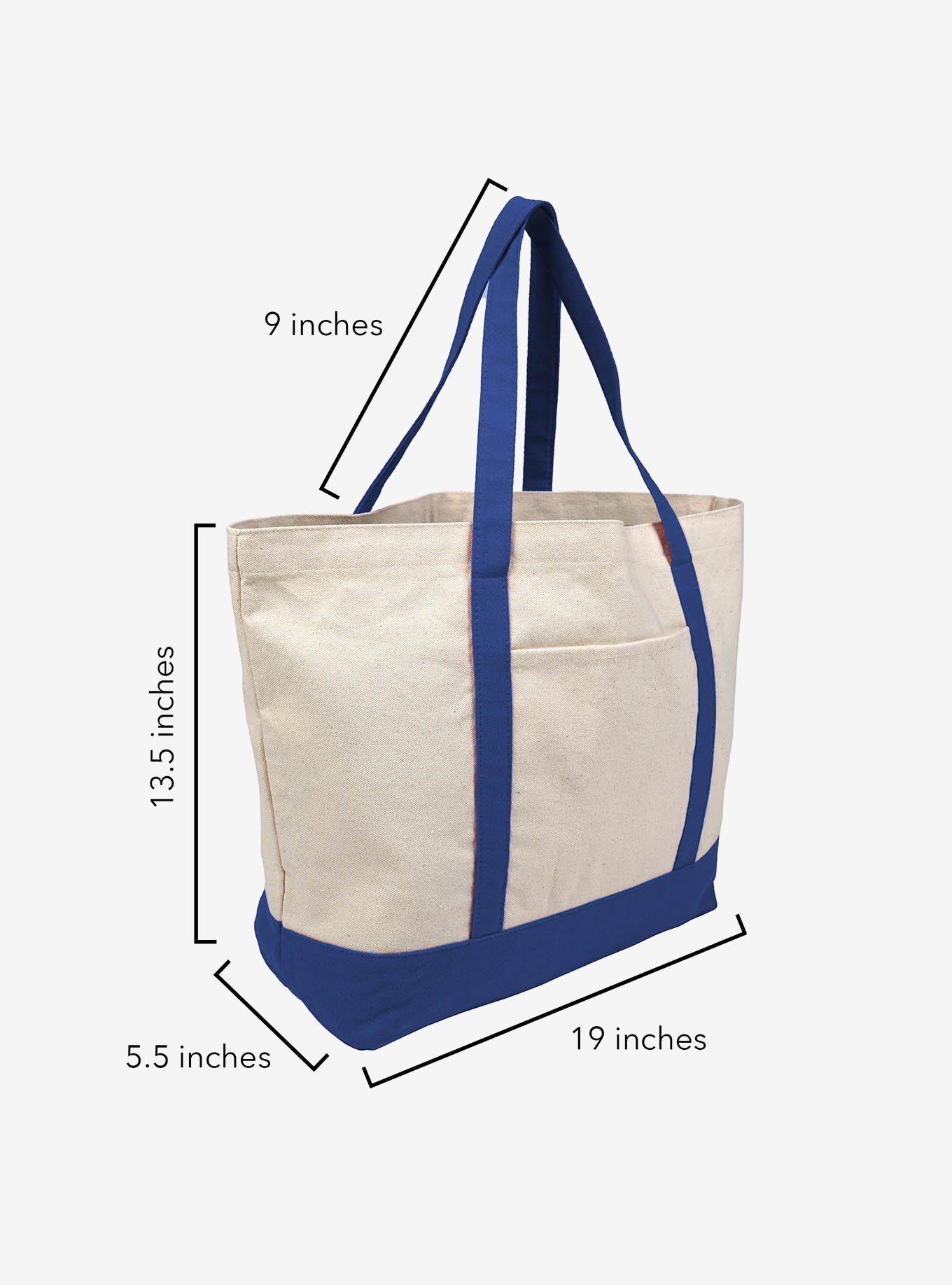 Harry Potter Ravenclaw Crest Canvas Tote Bag, , alternate