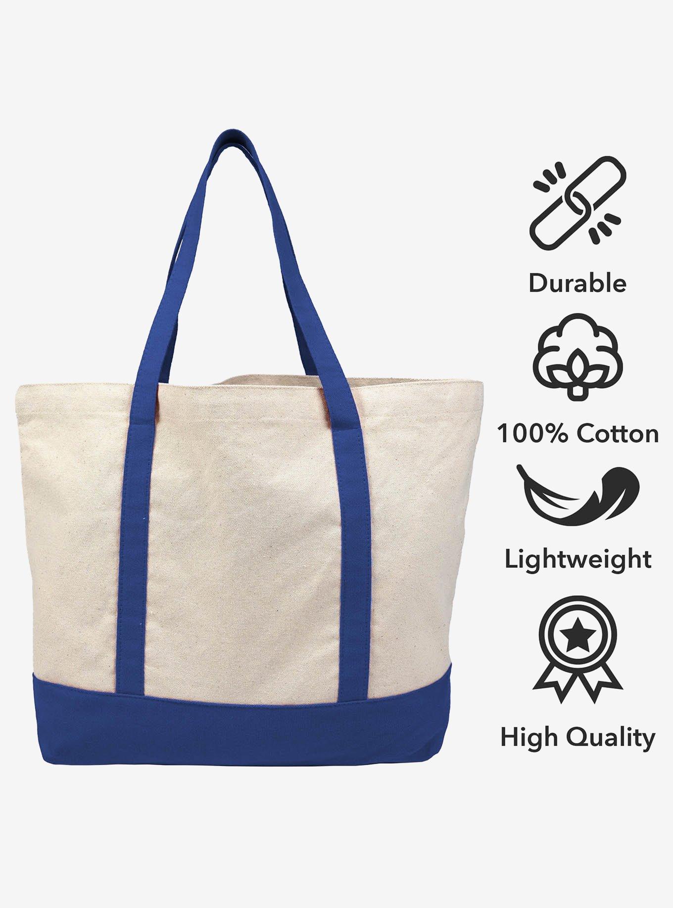 Harry Potter Ravenclaw Crest Canvas Tote Bag, , alternate