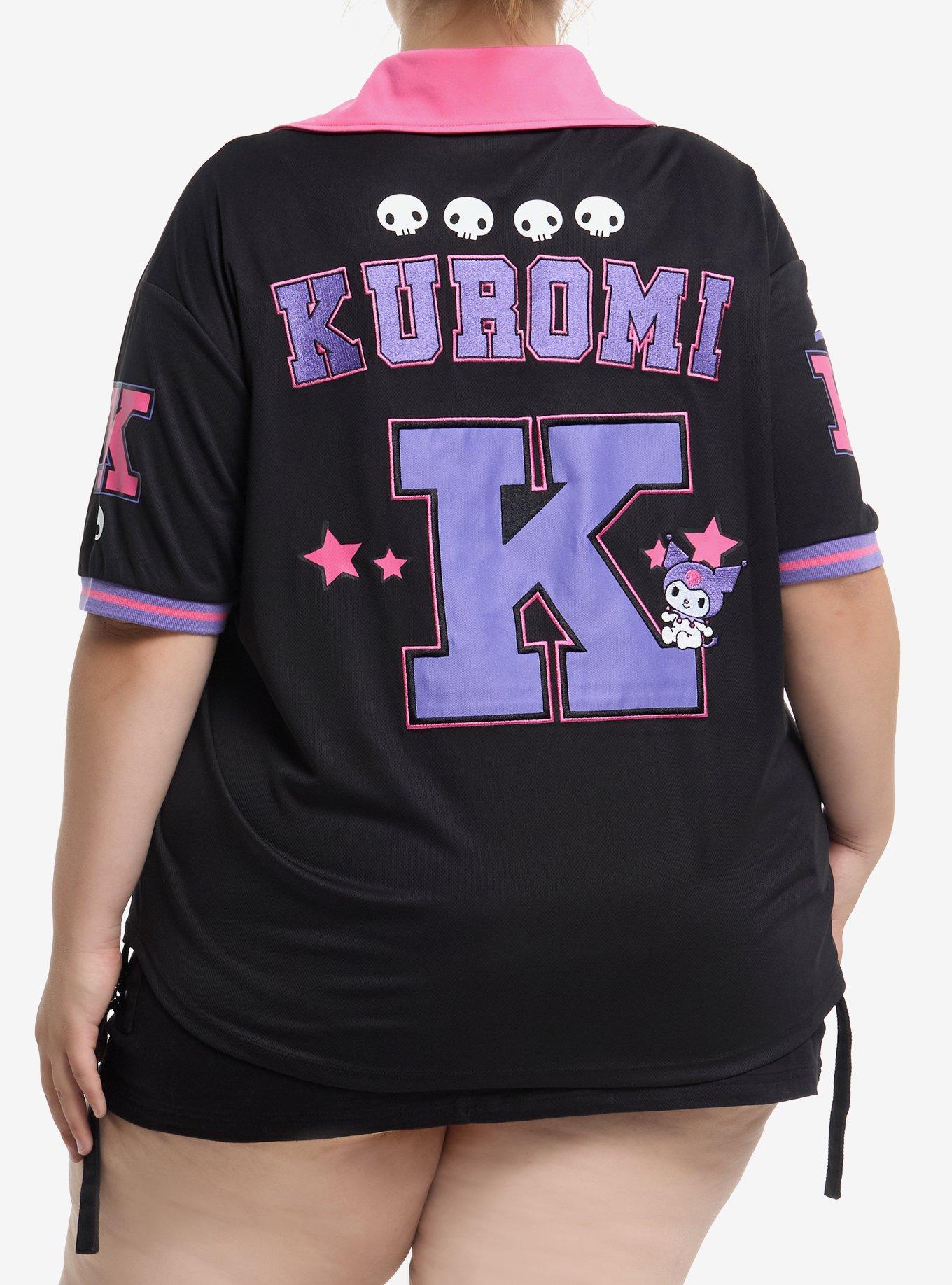 Kuromi Collar Girls Jersey Plus Size, , hi-res