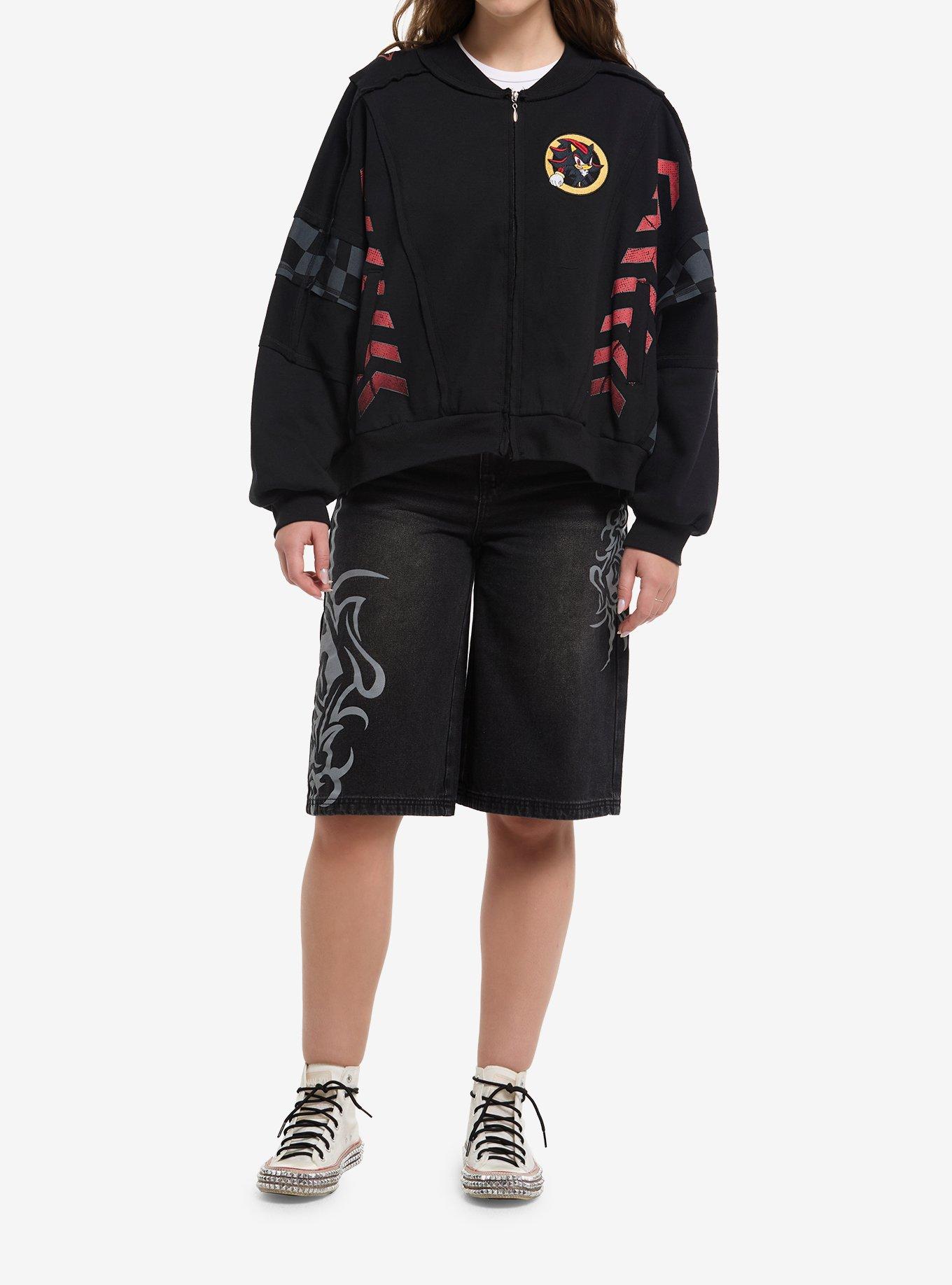 Sonic The Hedgehog Shadow Girls Bomber Jacket, , hi-res