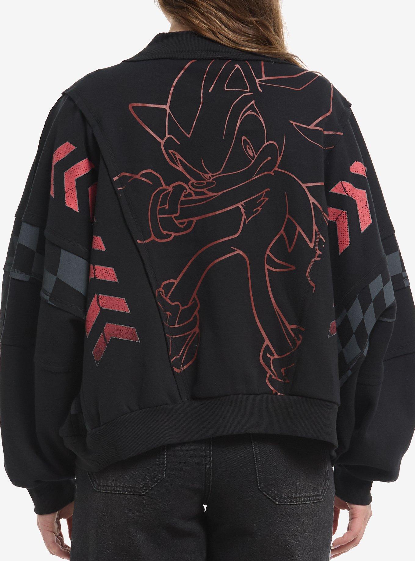 Sonic The Hedgehog Shadow Girls Bomber Jacket, MULTI, alternate